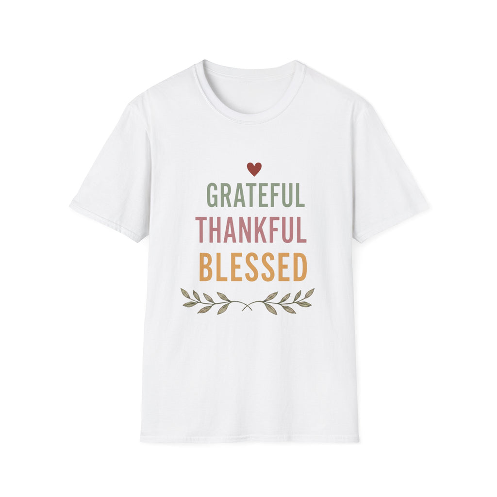 Grateful Thankful Blessed T-Shirt