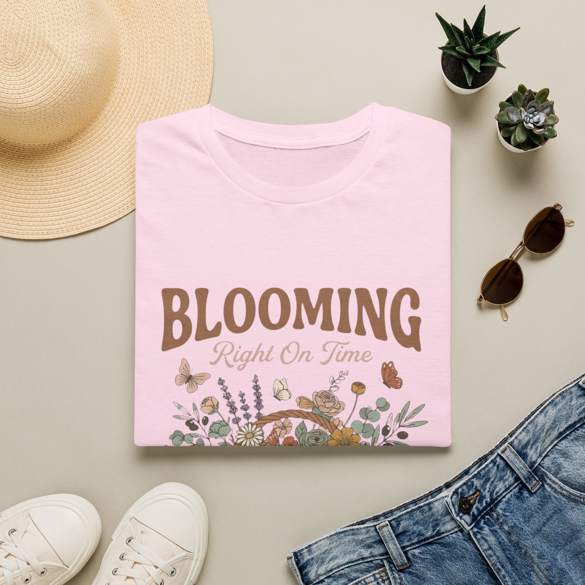 Blooming On Time T-Shirt