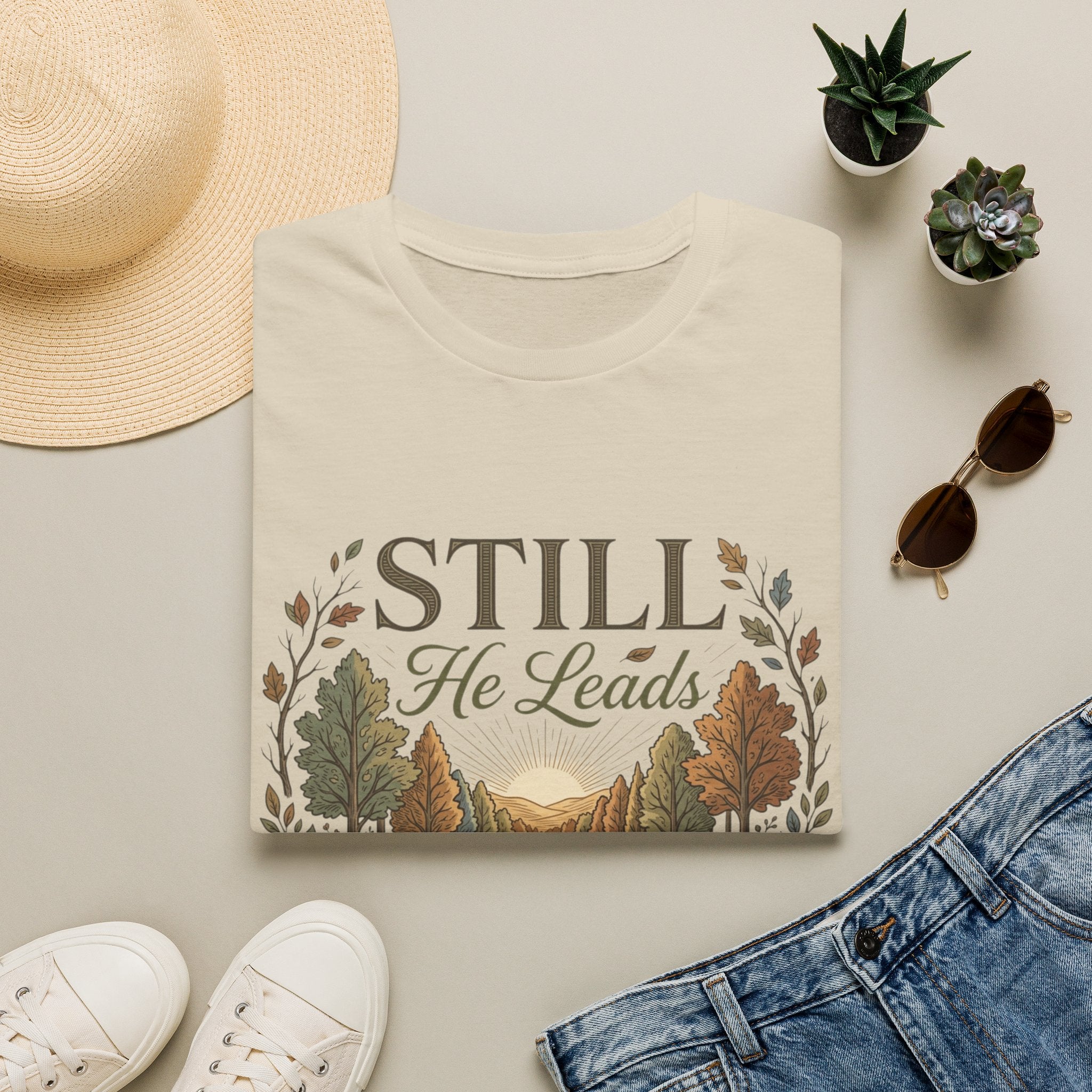 Still He Leads T-Shirt