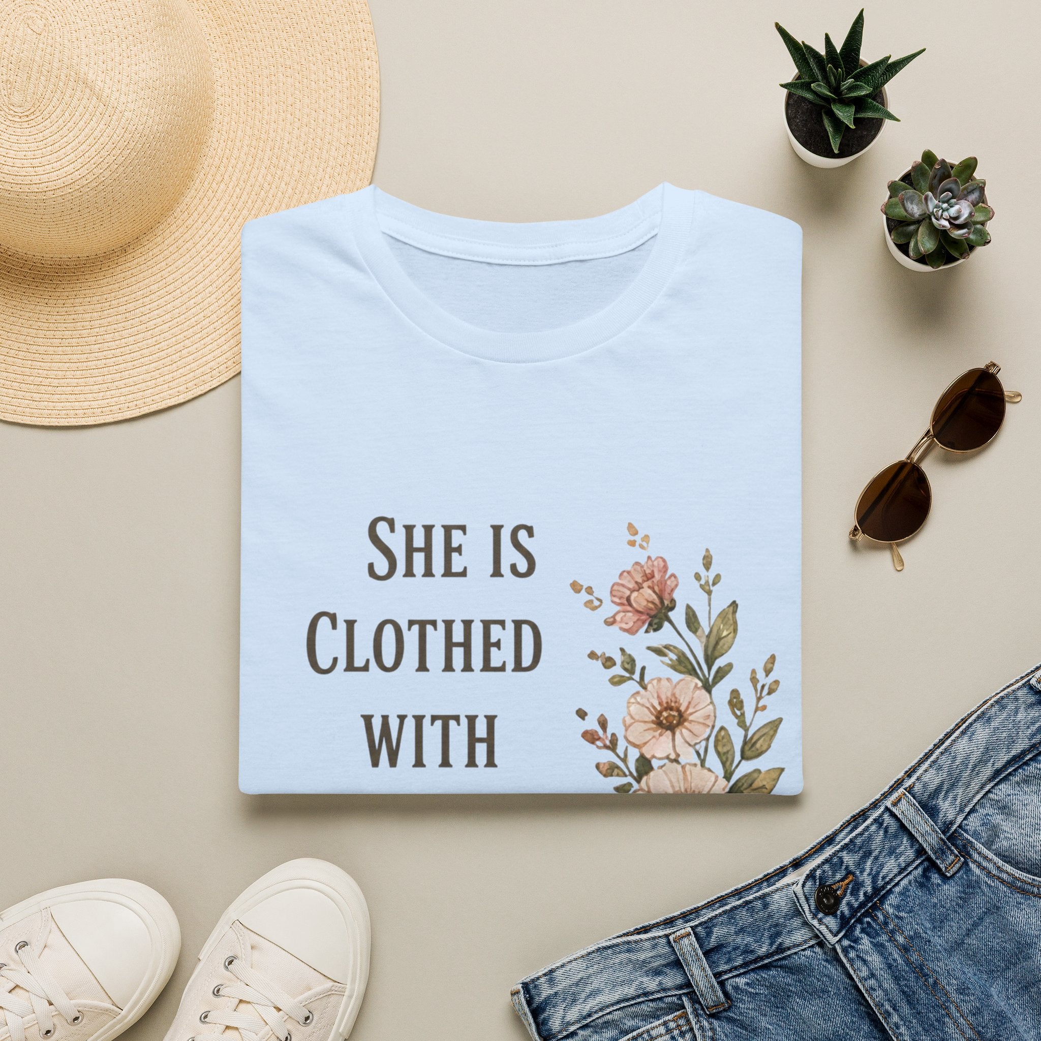 She Is Clothed T-Shirt