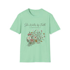 She Walks By Faith T-Shirt