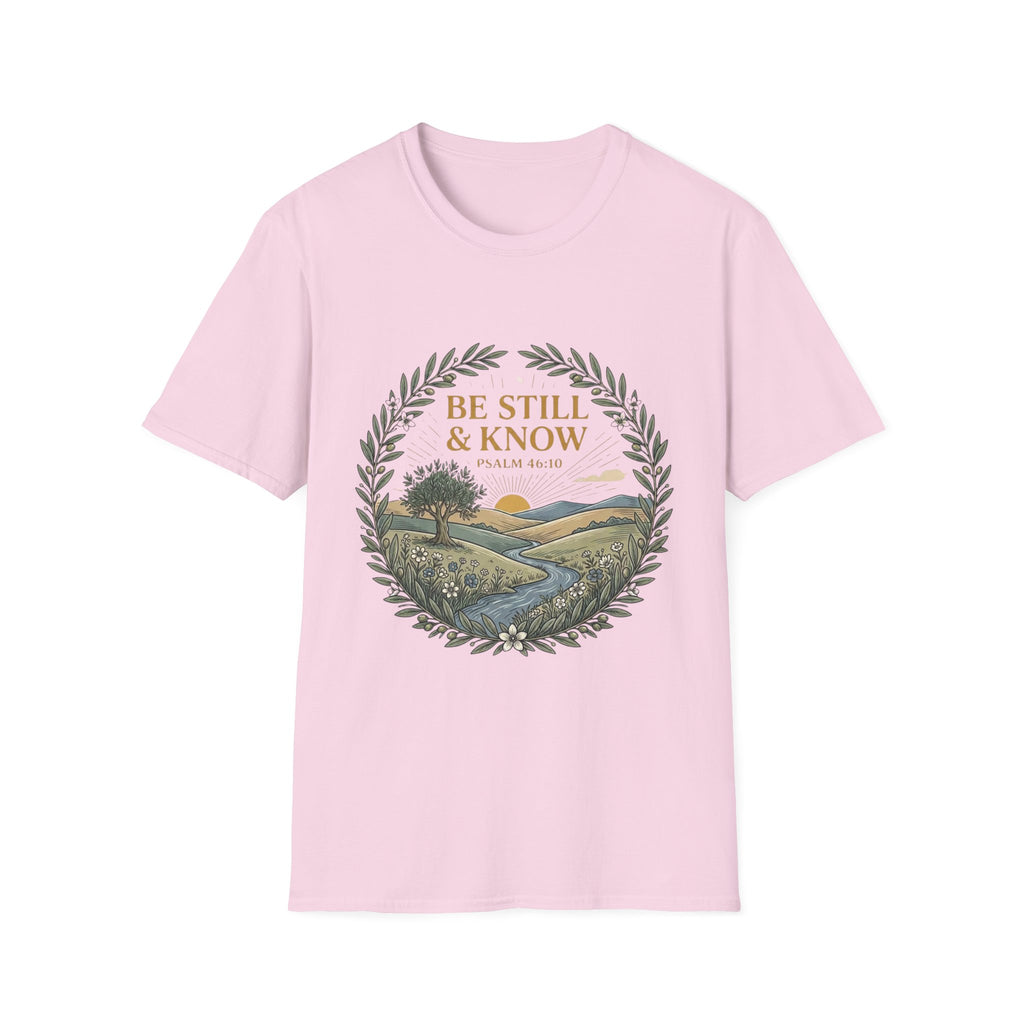 Be Still And Know Design T-Shirt