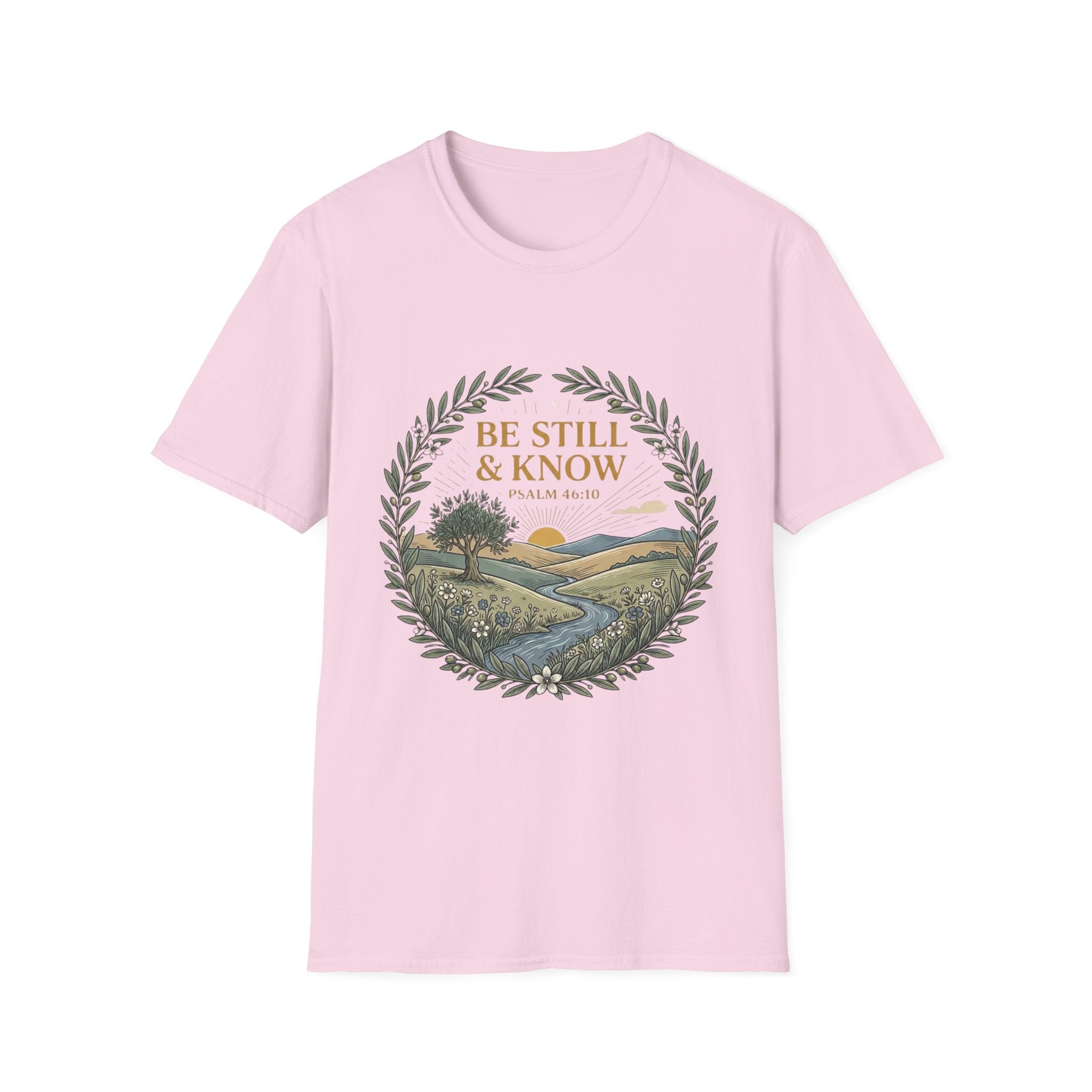 Be Still And Know Design T-Shirt