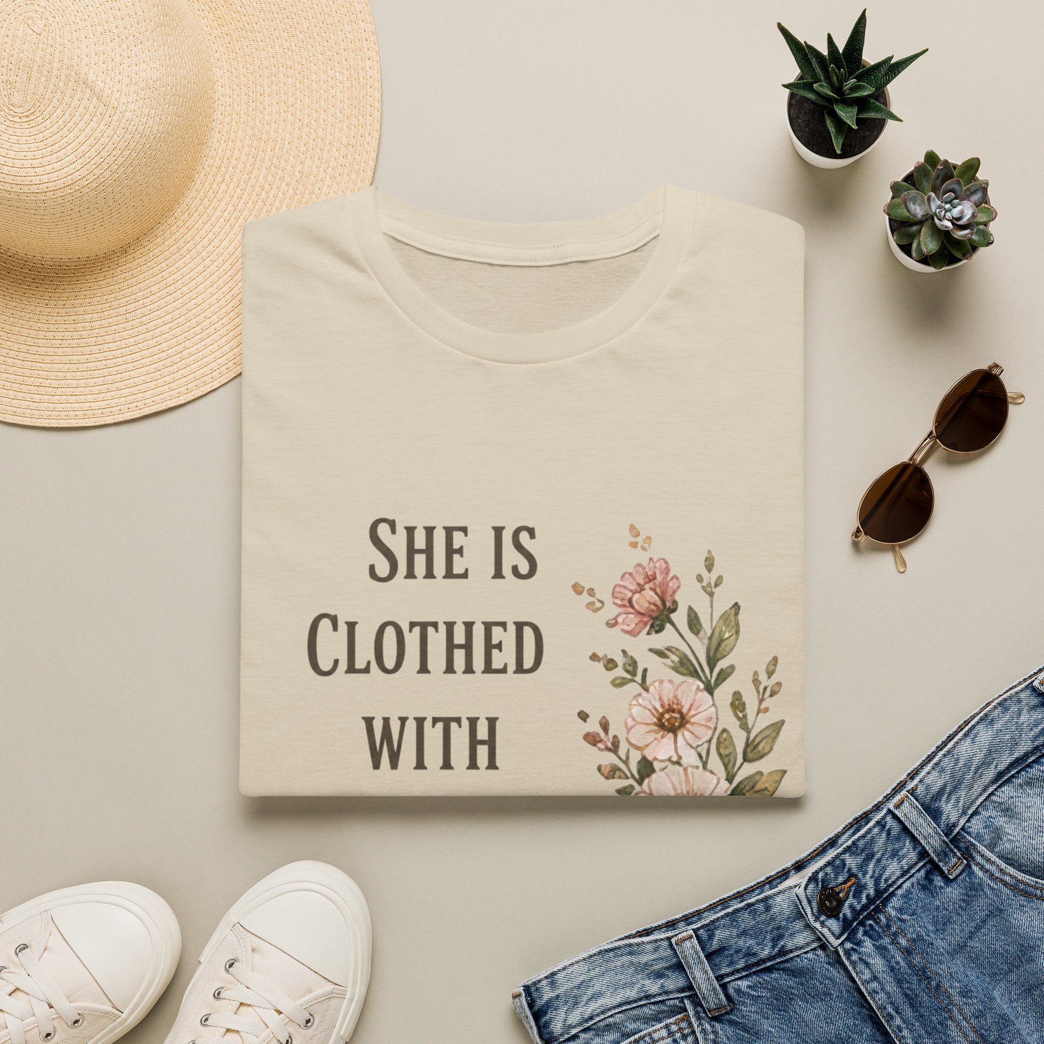 She Is Clothed T-Shirt