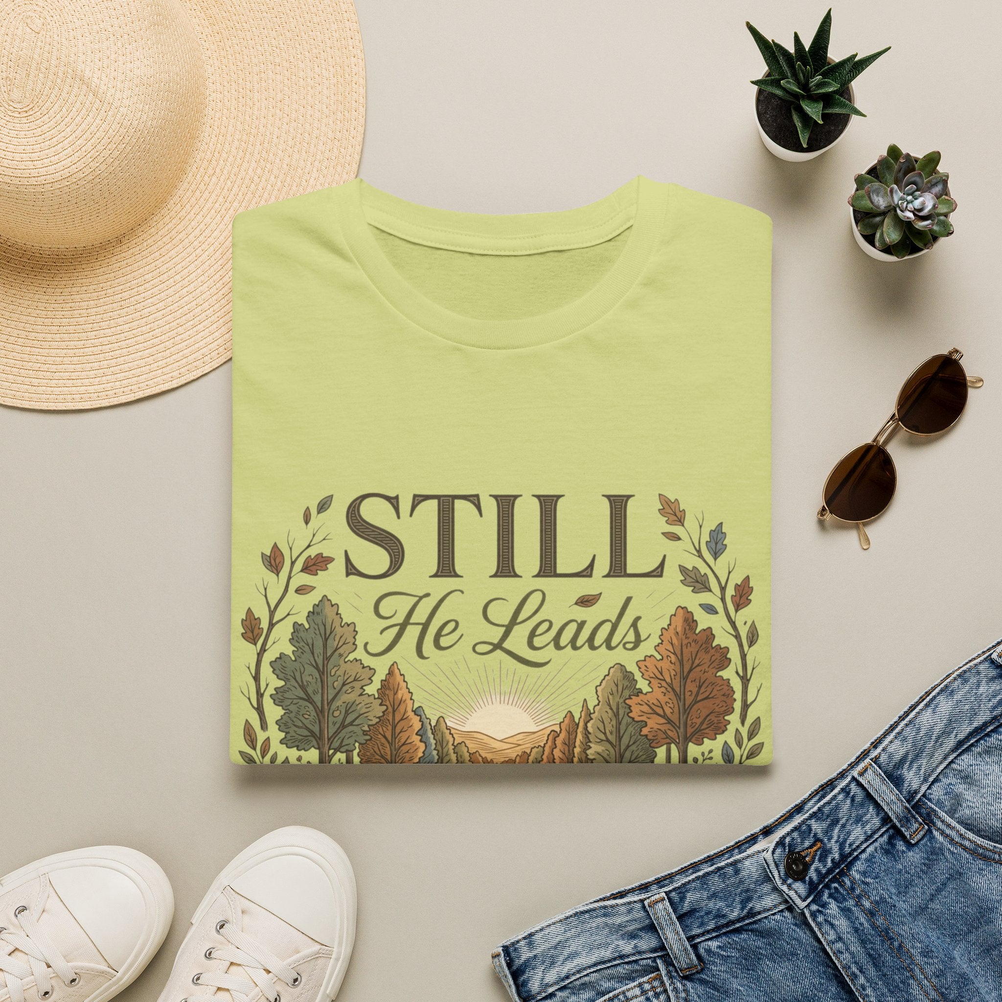 Still He Leads T-Shirt