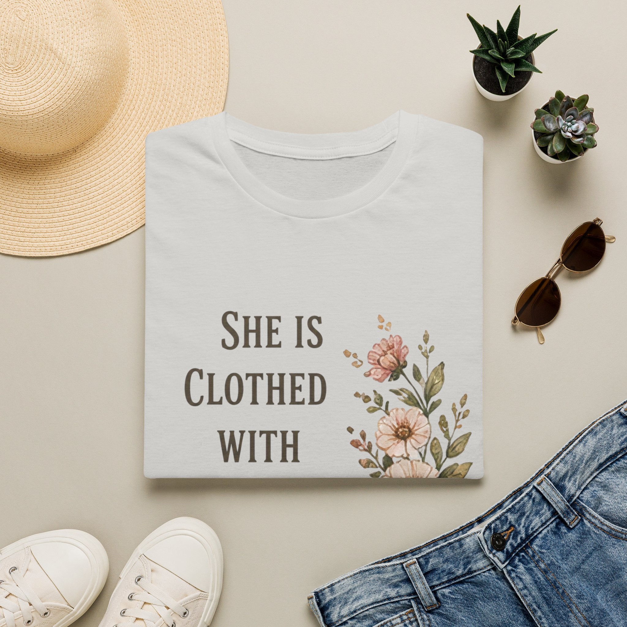 She Is Clothed T-Shirt