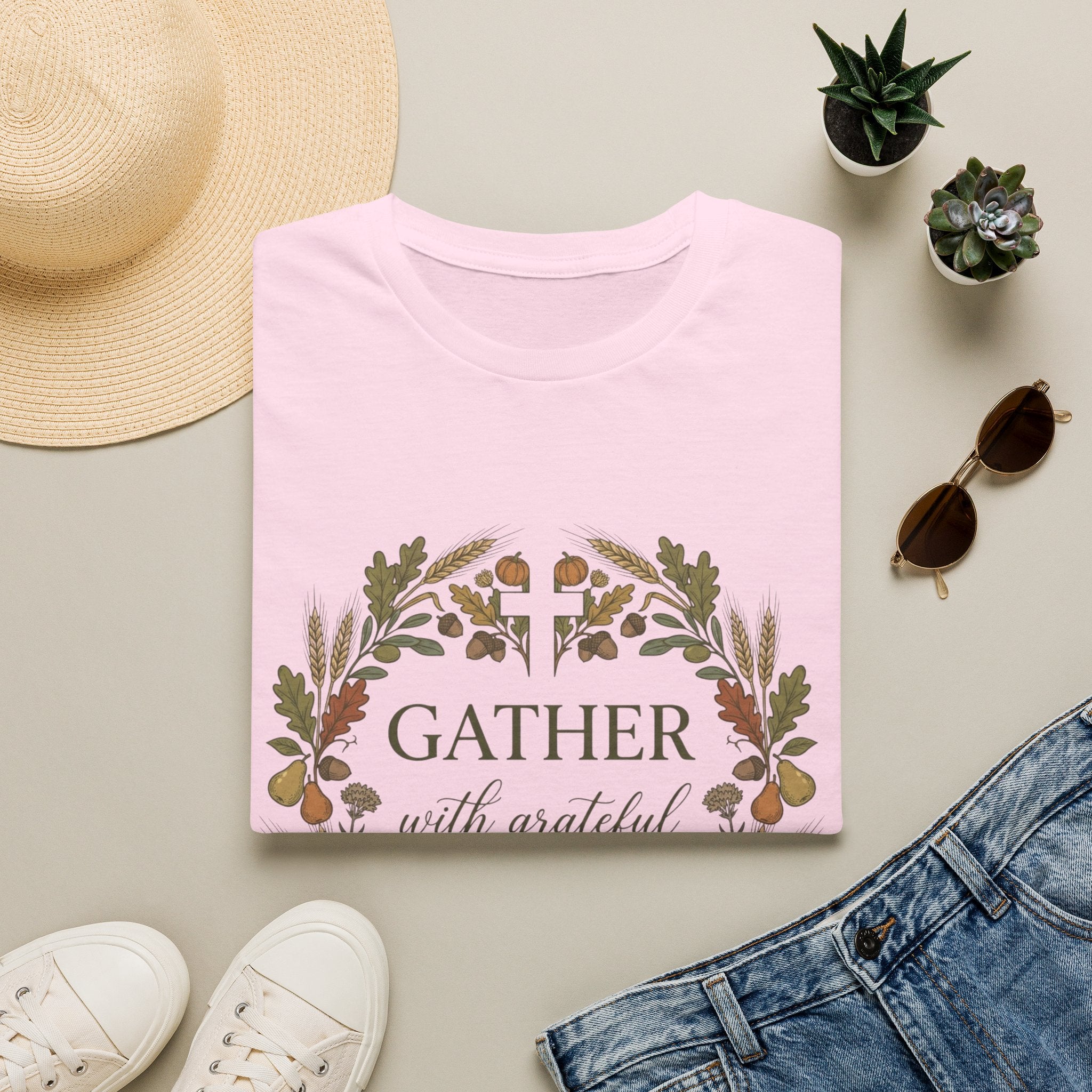 Gather With Grateful Heart T-Shirt
