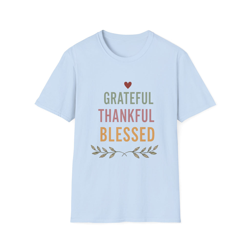 Grateful Thankful Blessed T-Shirt