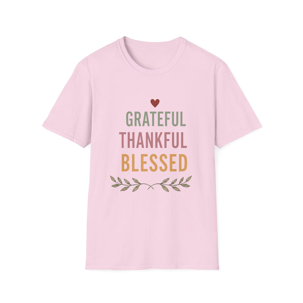 Grateful Thankful Blessed T-Shirt