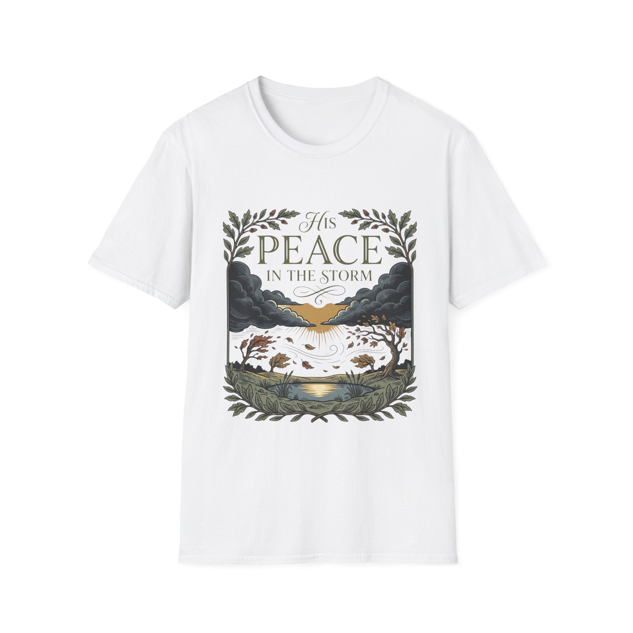 His Peace In The Storm T-Shirt