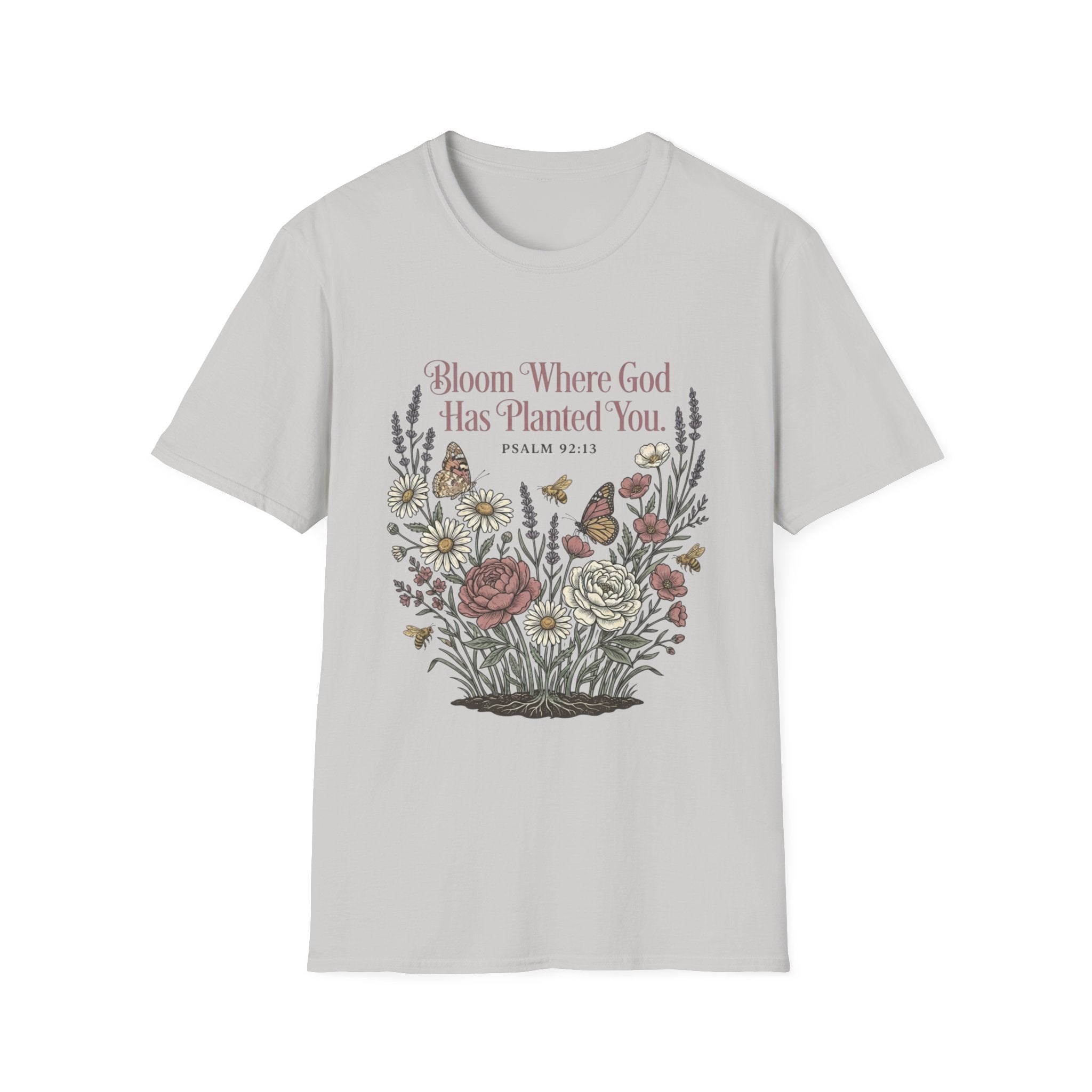 Bloom Where God T-Shirt