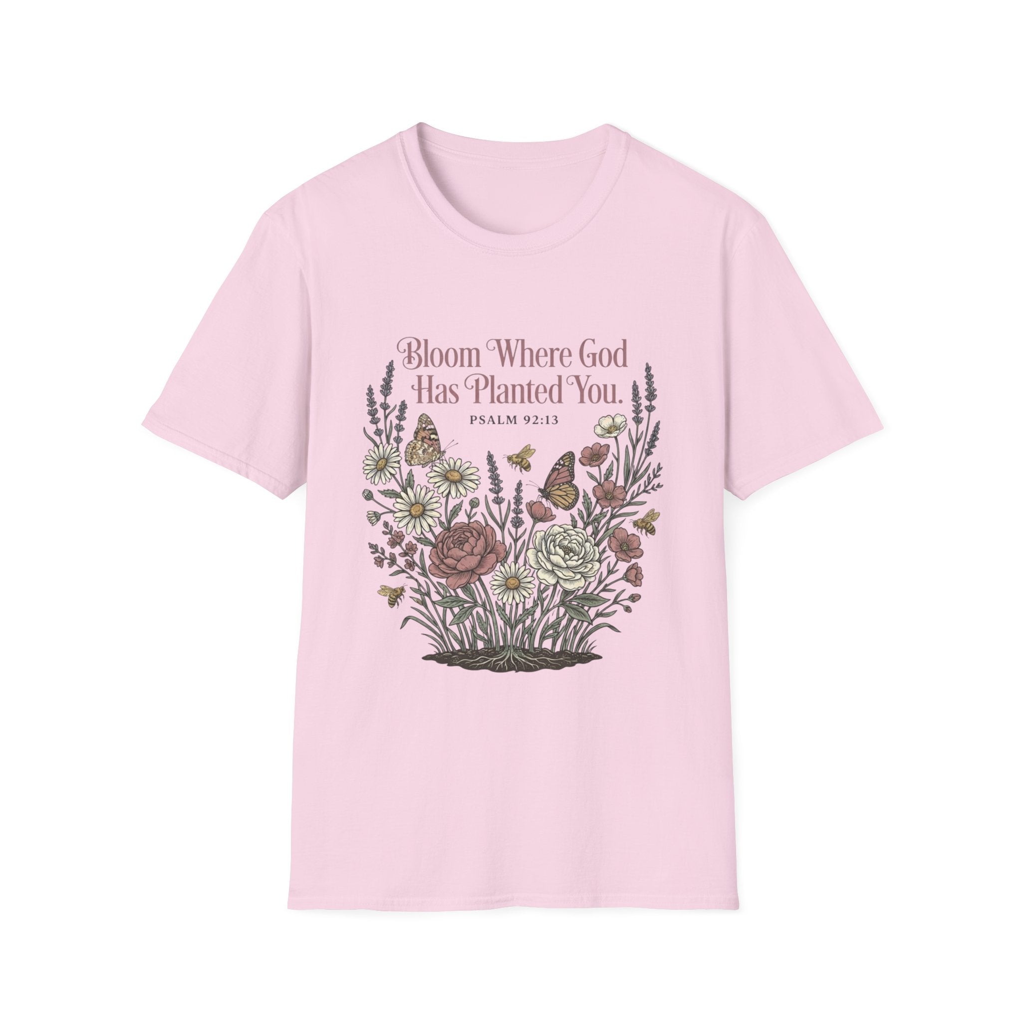 Bloom Where God T-Shirt