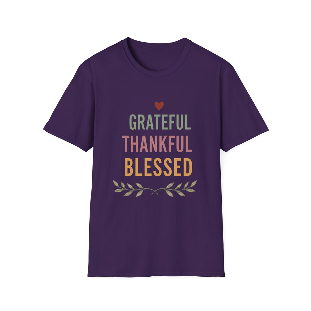 Grateful Thankful Blessed T-Shirt