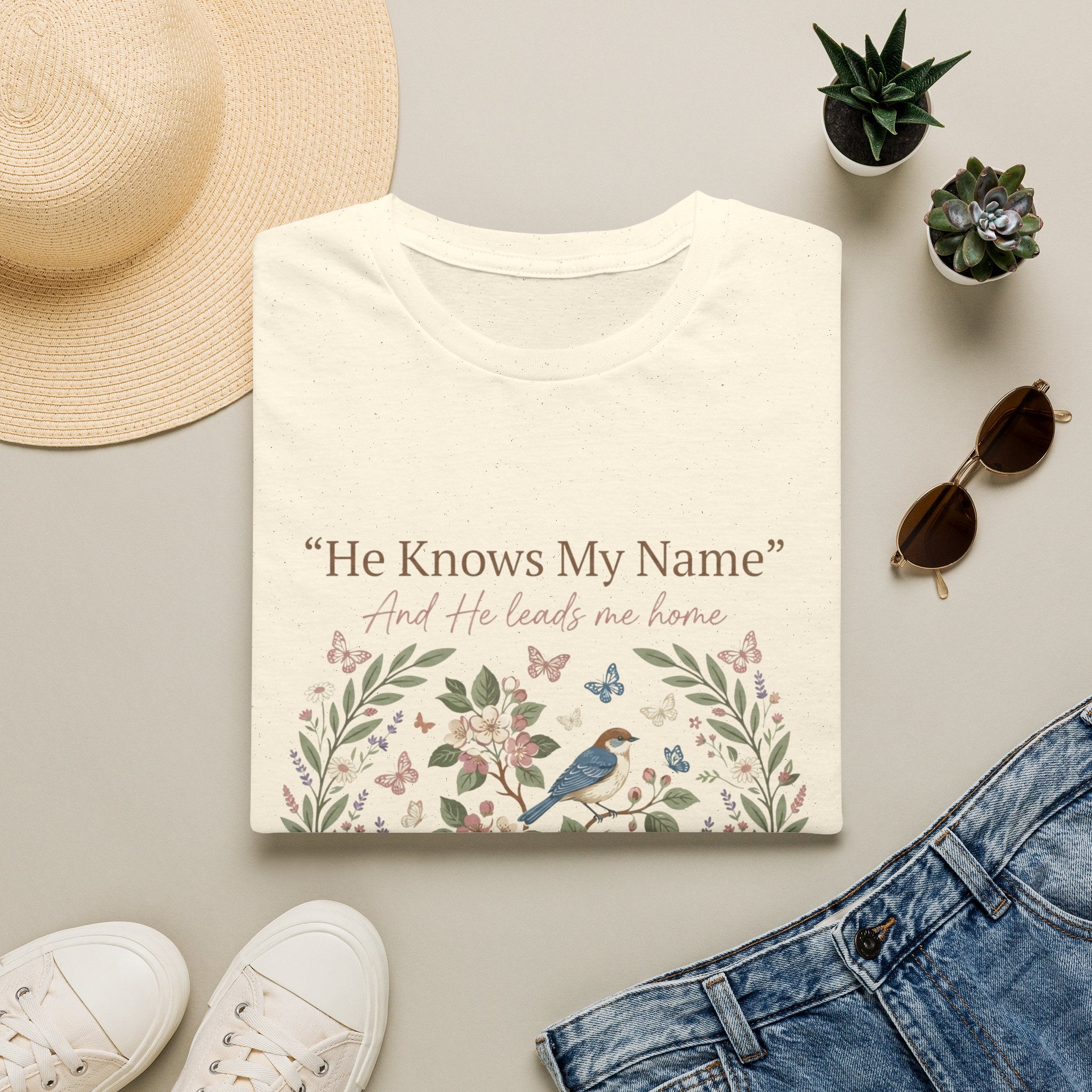 He Knows My Name T-Shirt