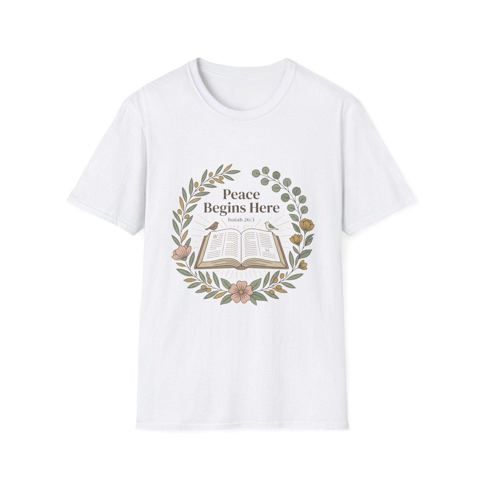 Peace Begins Here T-Shirt