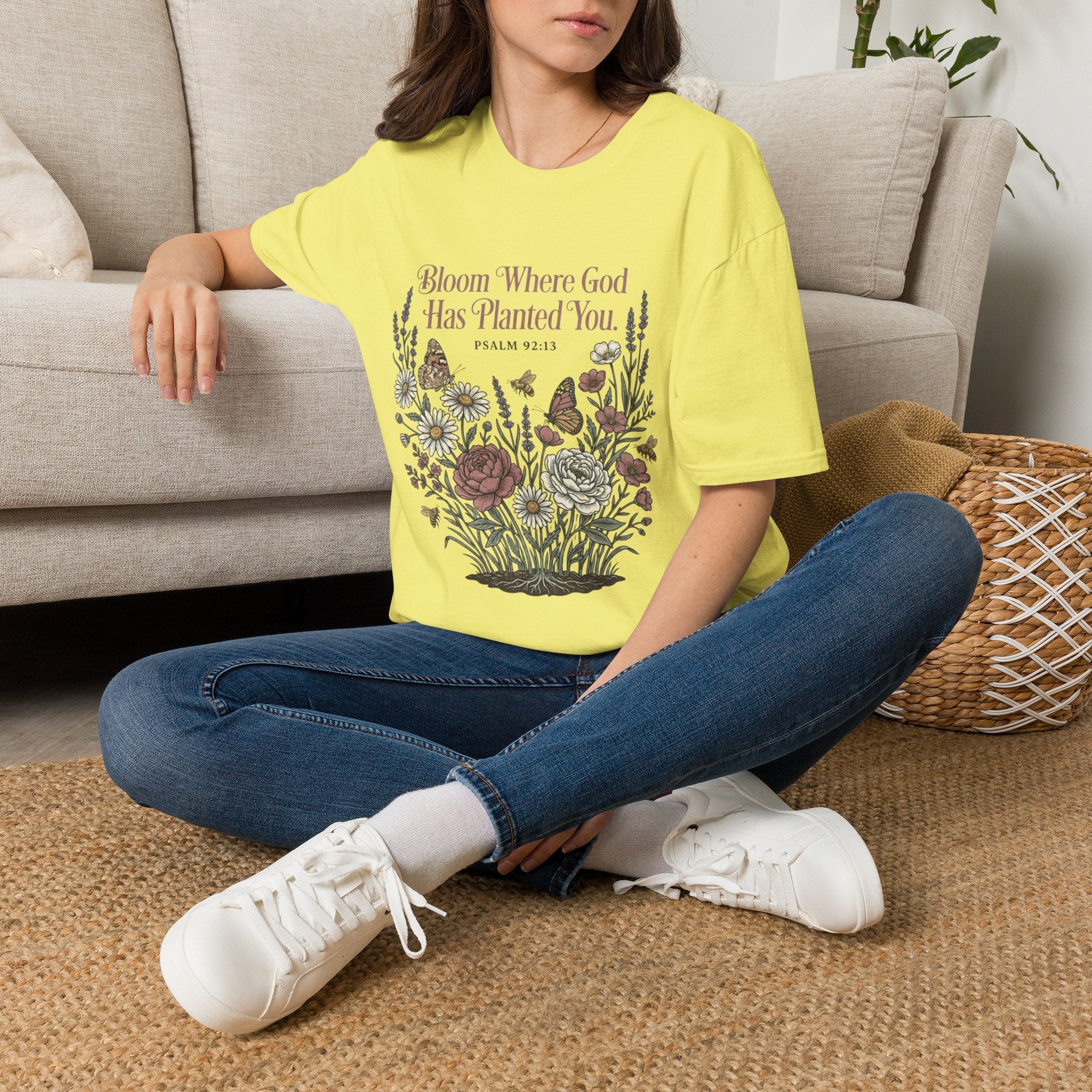 Bloom Where God T-Shirt