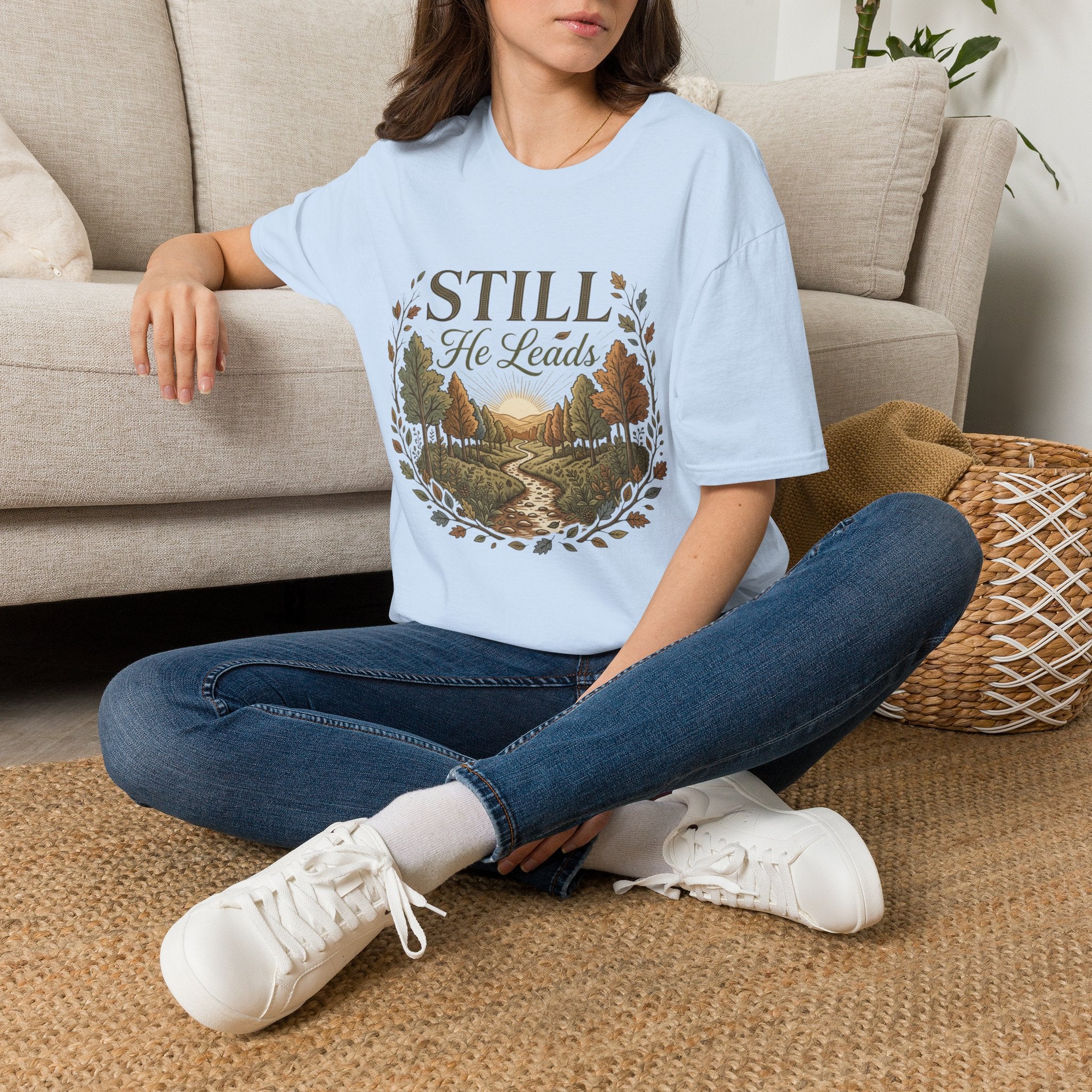 Still He Leads T-Shirt