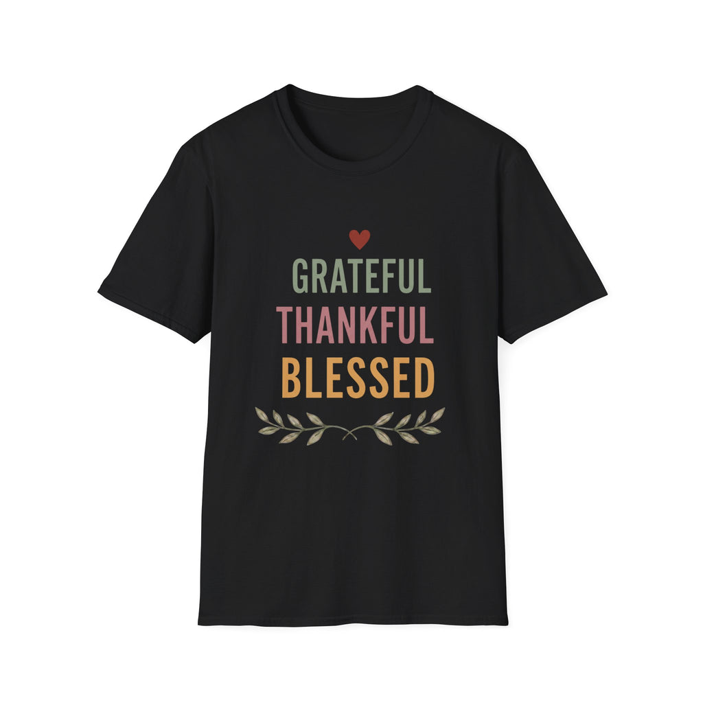 Grateful Thankful Blessed T-Shirt