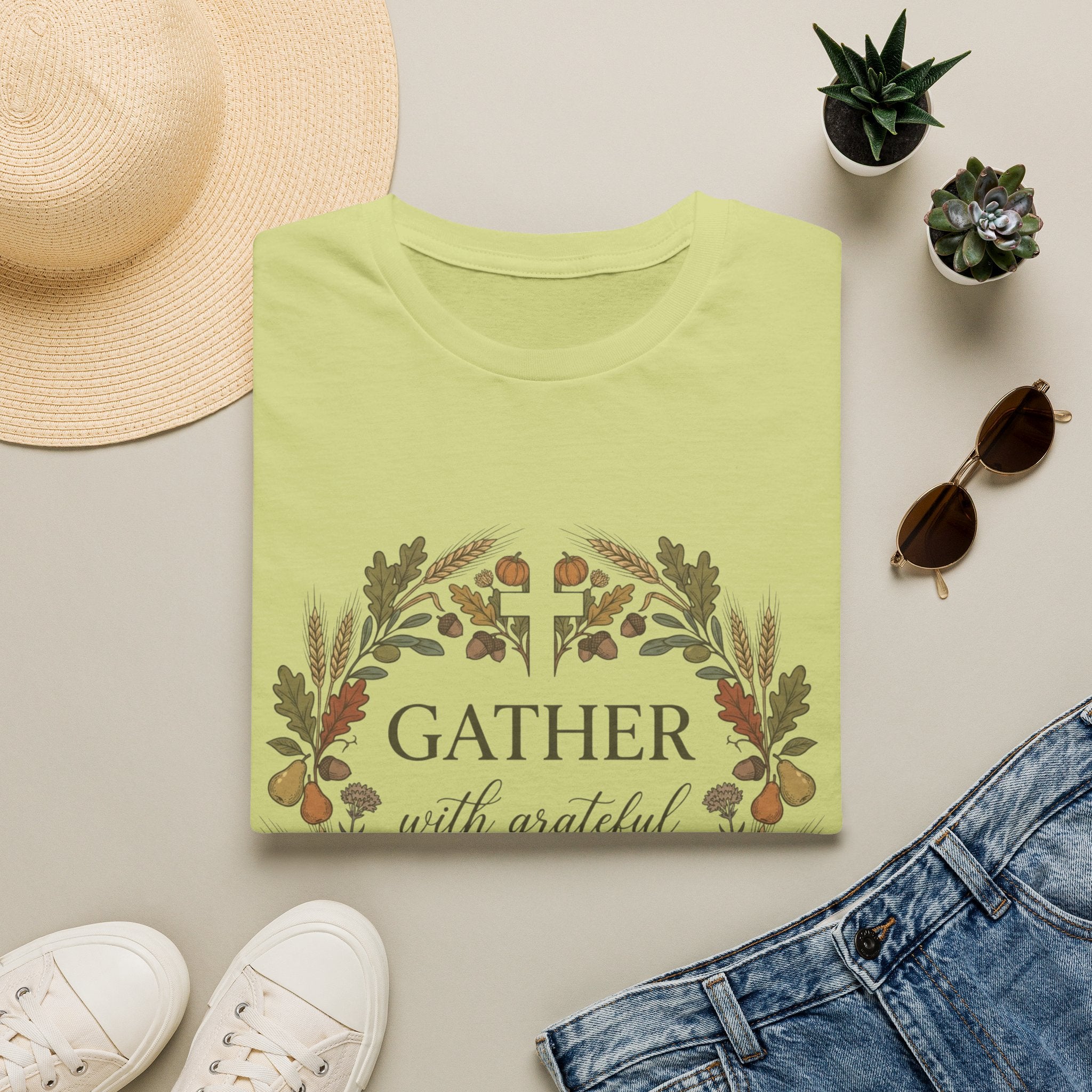 Gather With Grateful Heart T-Shirt