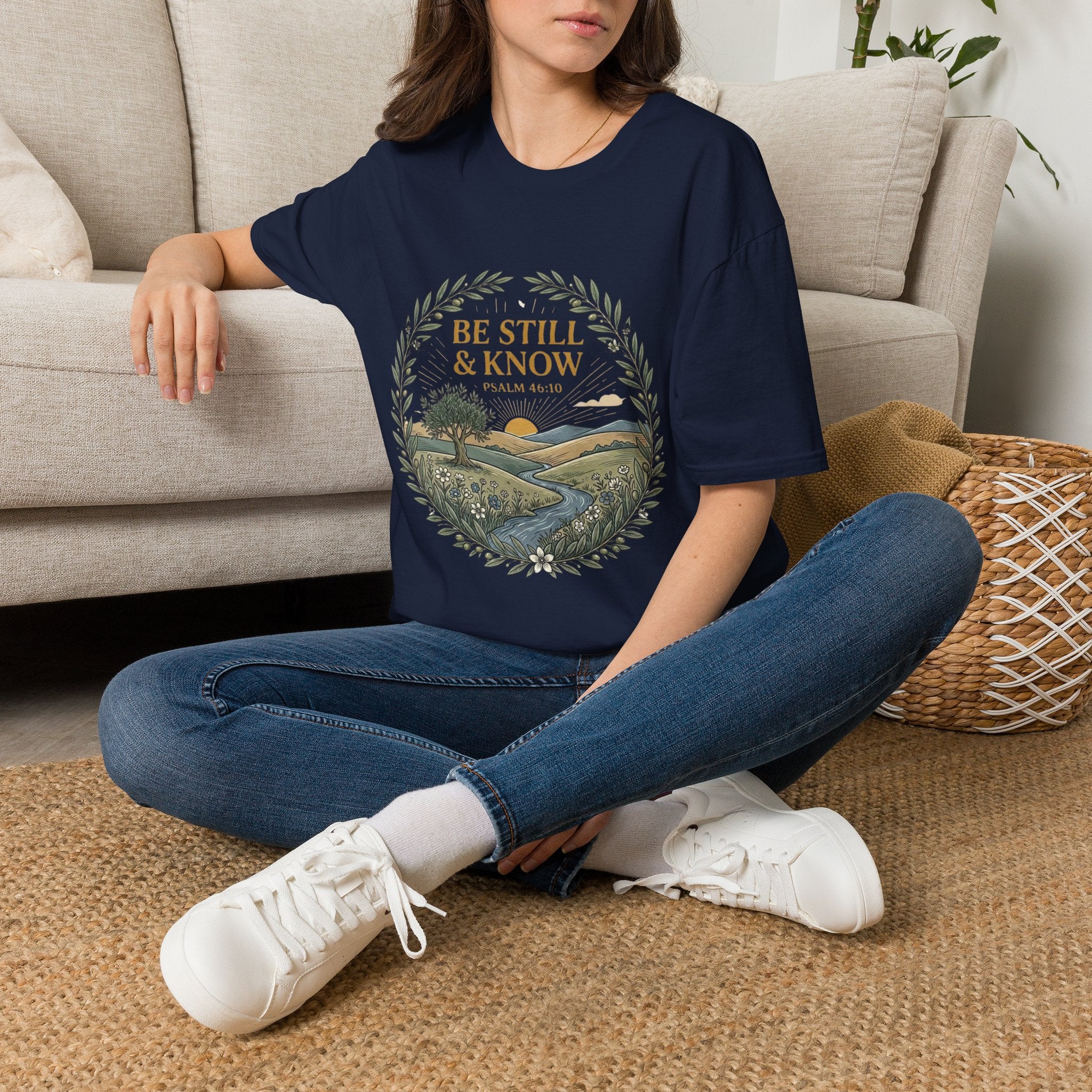 Be Still And Know Design T-Shirt