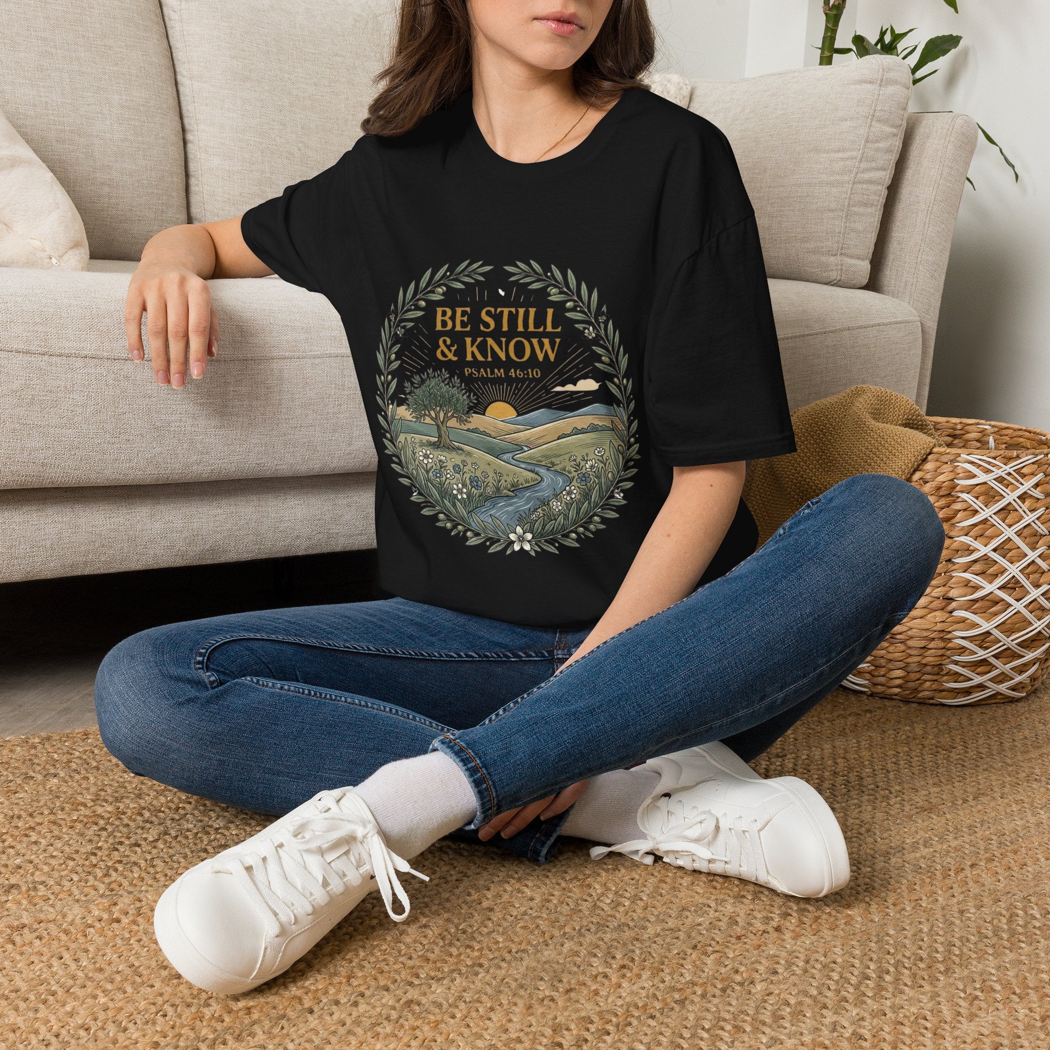 Be Still And Know Design T-Shirt