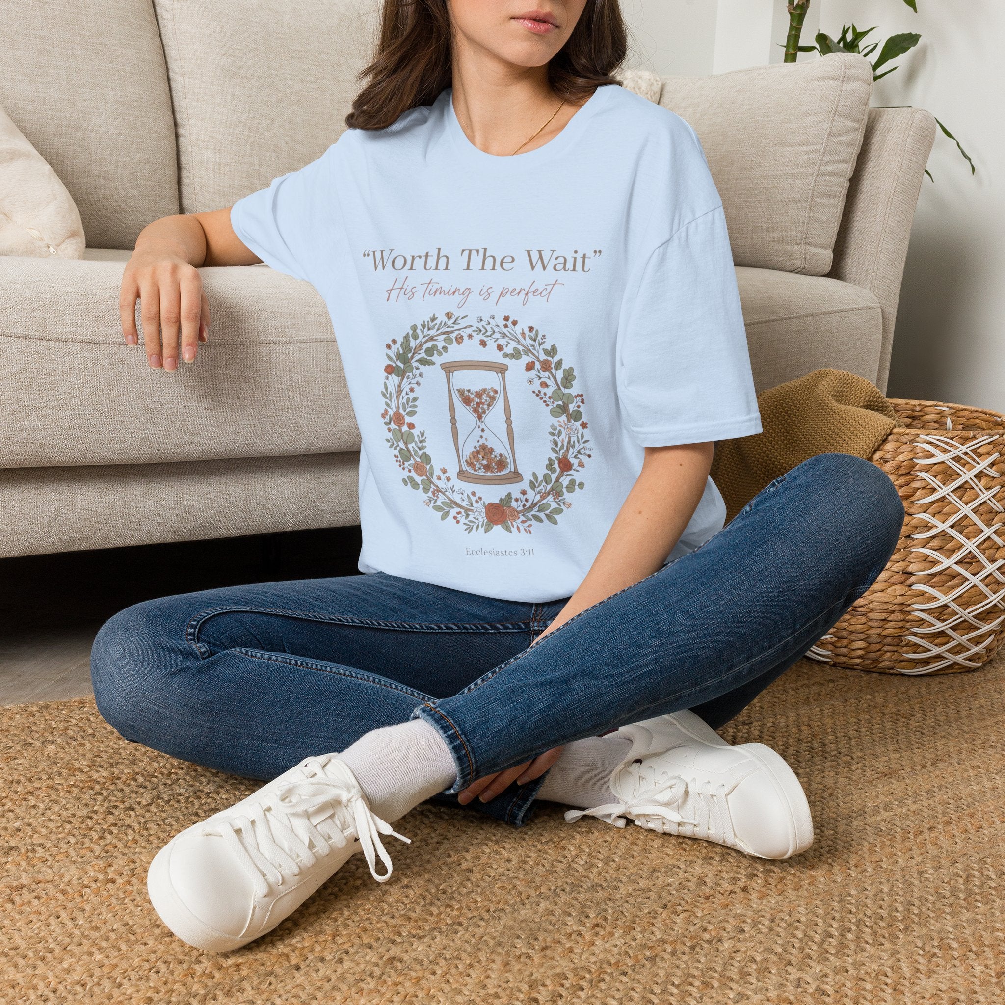 Worth The Wait Design T-Shirt