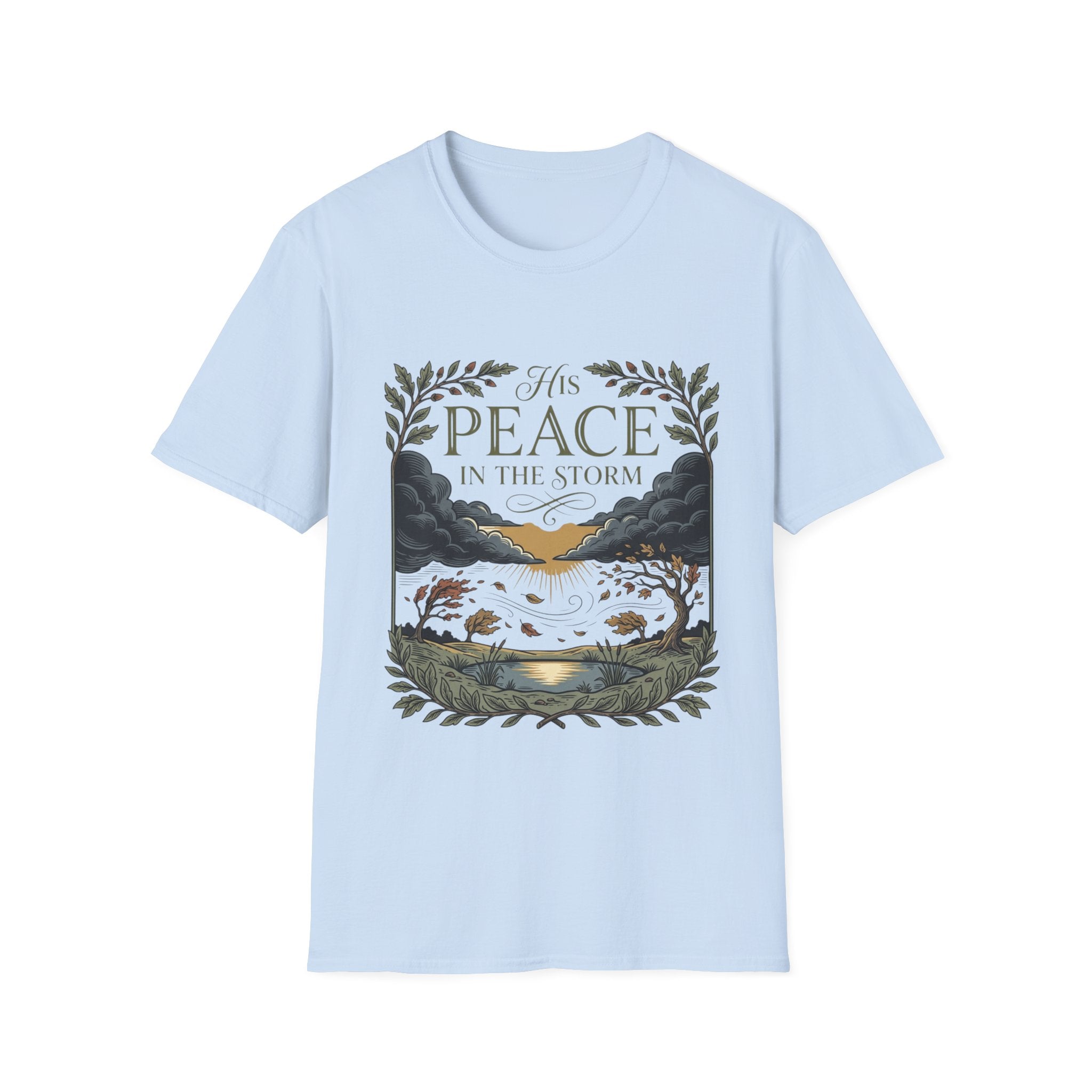 His Peace In The Storm T-Shirt