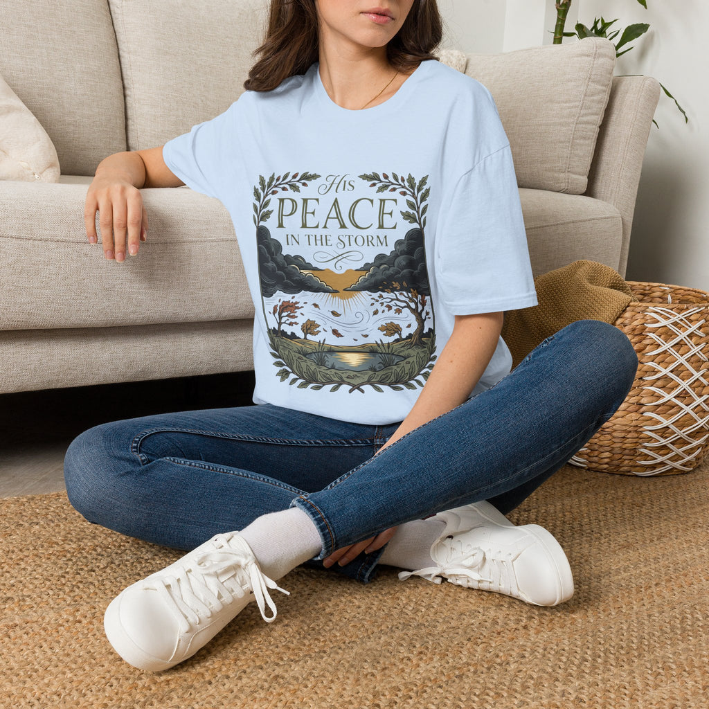 His Peace In The Storm T-Shirt