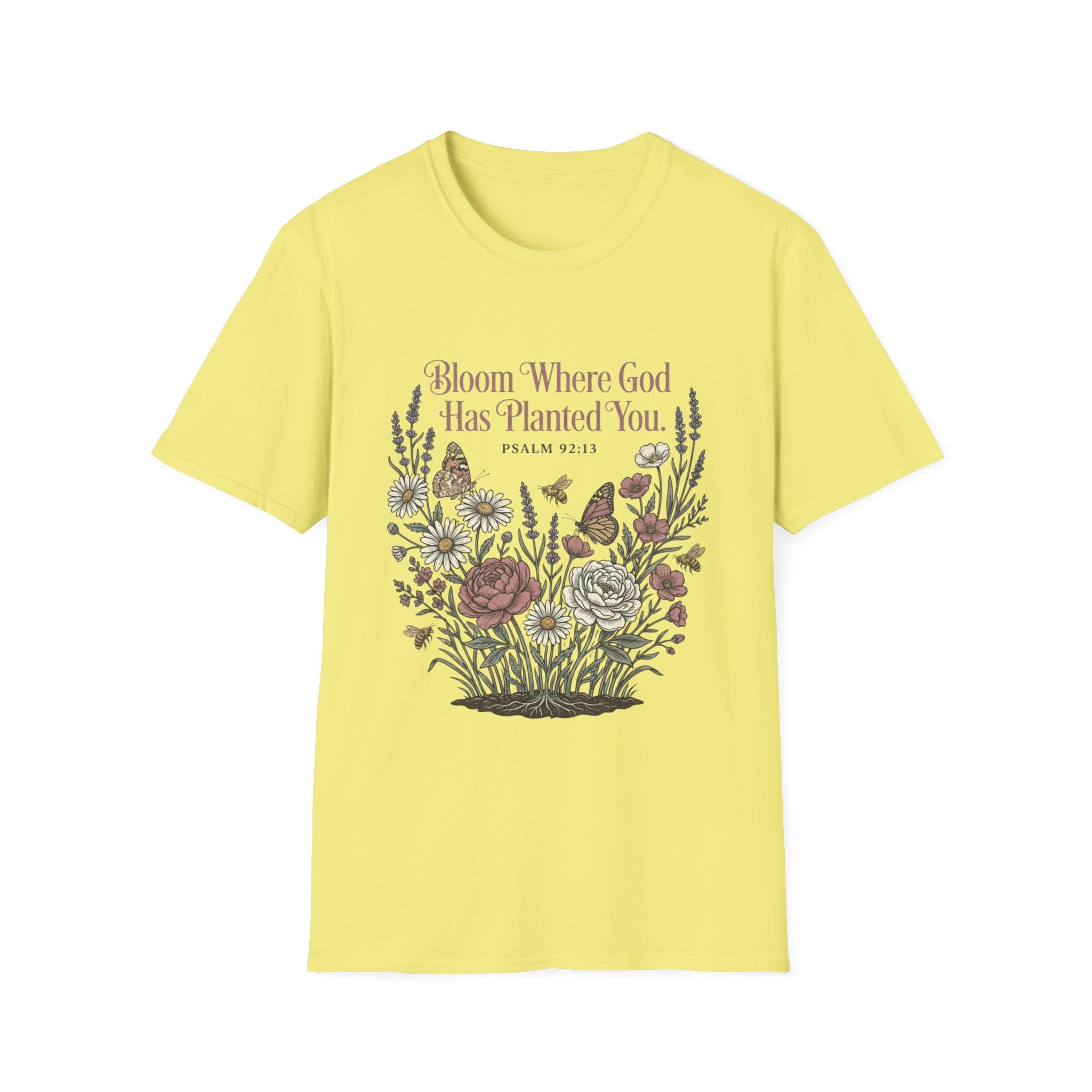 Bloom Where God T-Shirt
