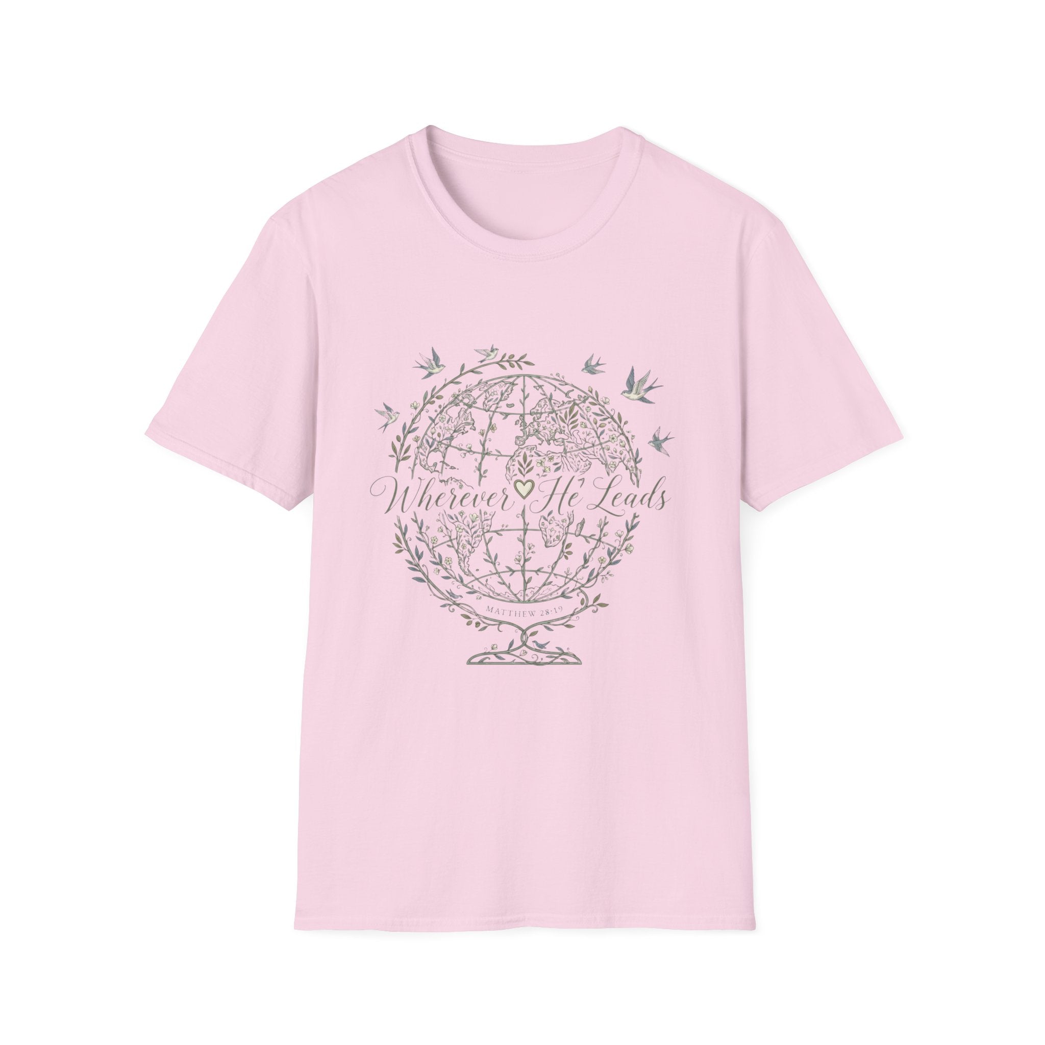 Wherever He Leads T-Shirt