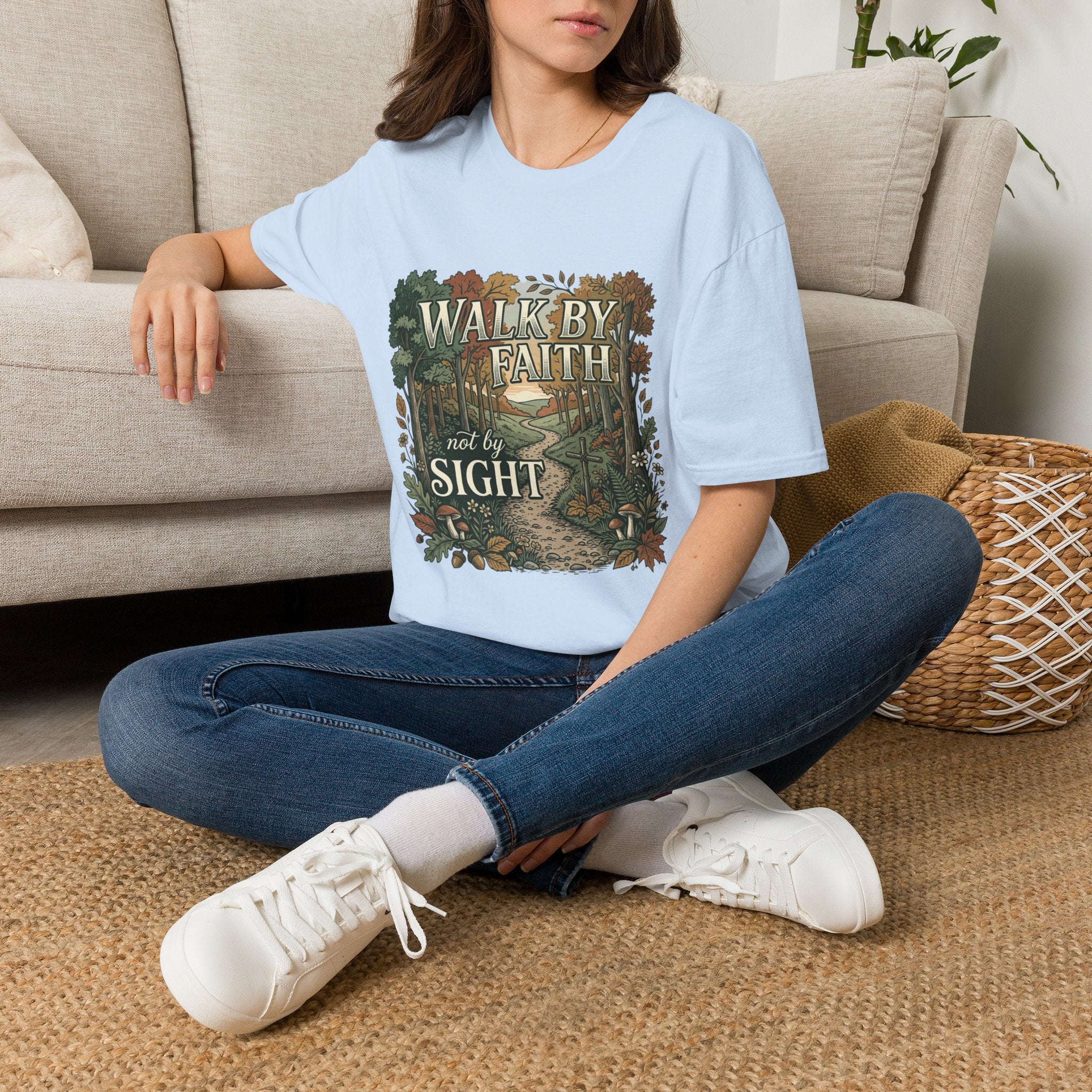 Walk By Faith Not By Sight T-Shirt