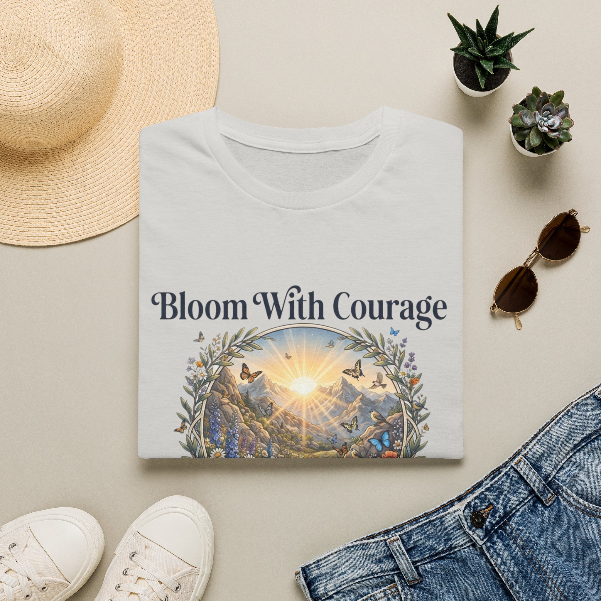 Bloom With Courage T-Shirt
