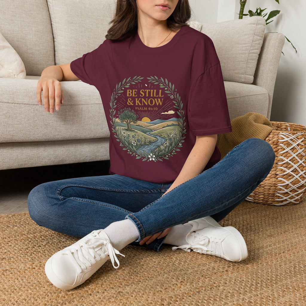 Be Still And Know Design T-Shirt