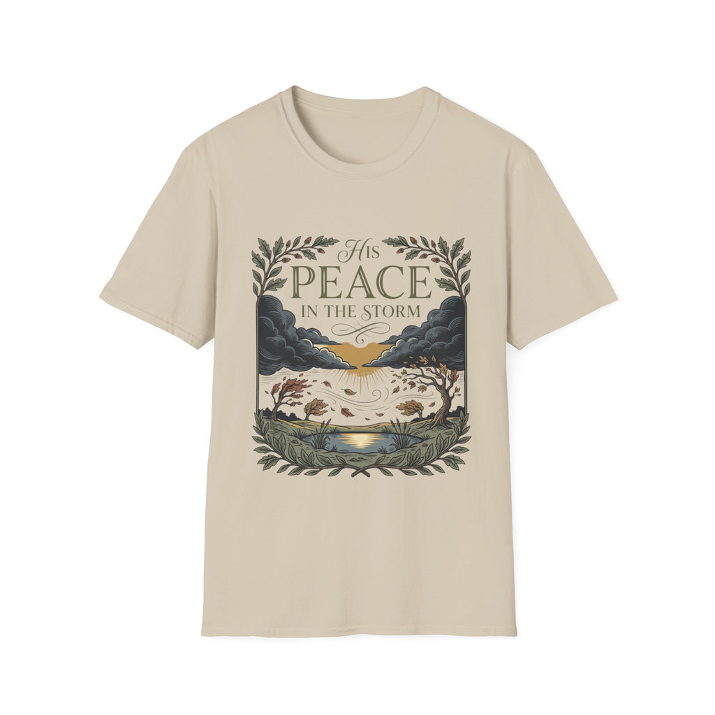 His Peace In The Storm T-Shirt