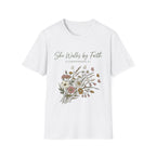 She Walks By Faith T-Shirt