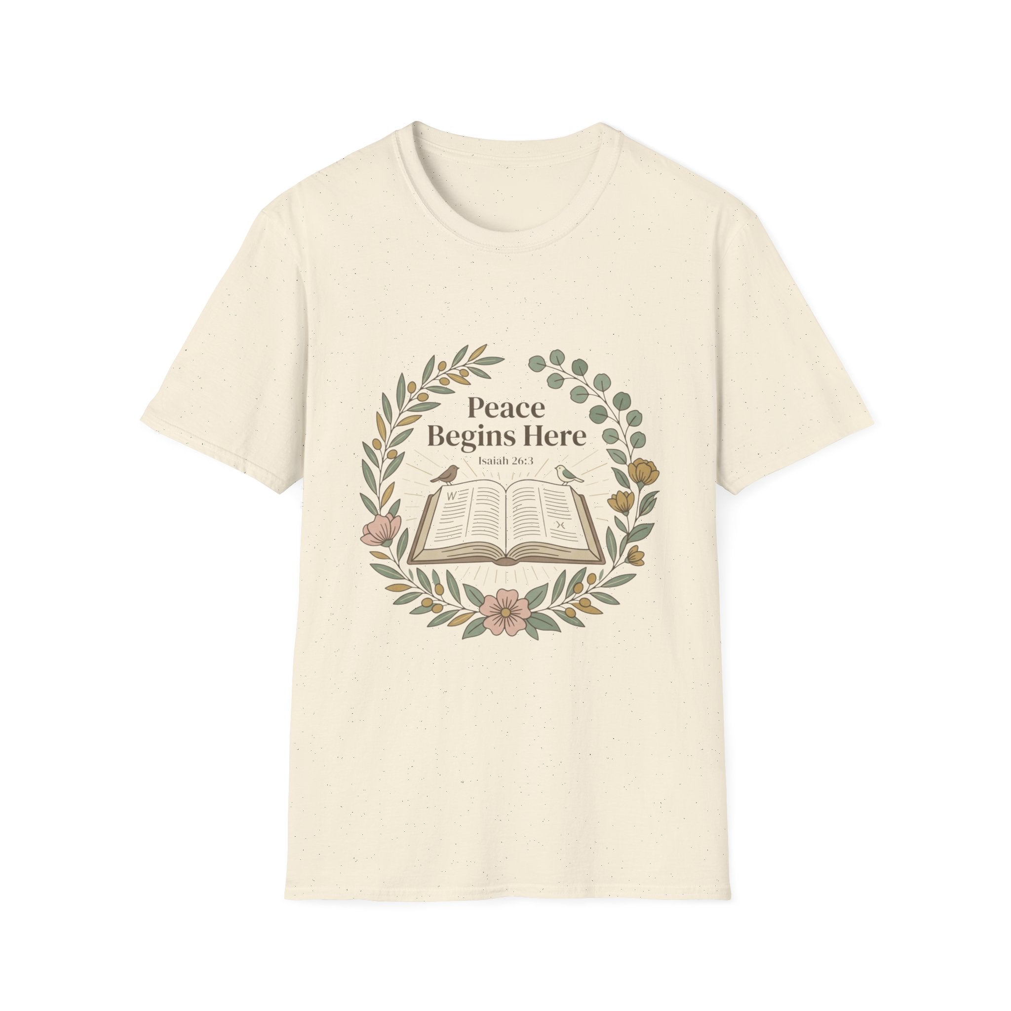 Peace Begins Here T-Shirt