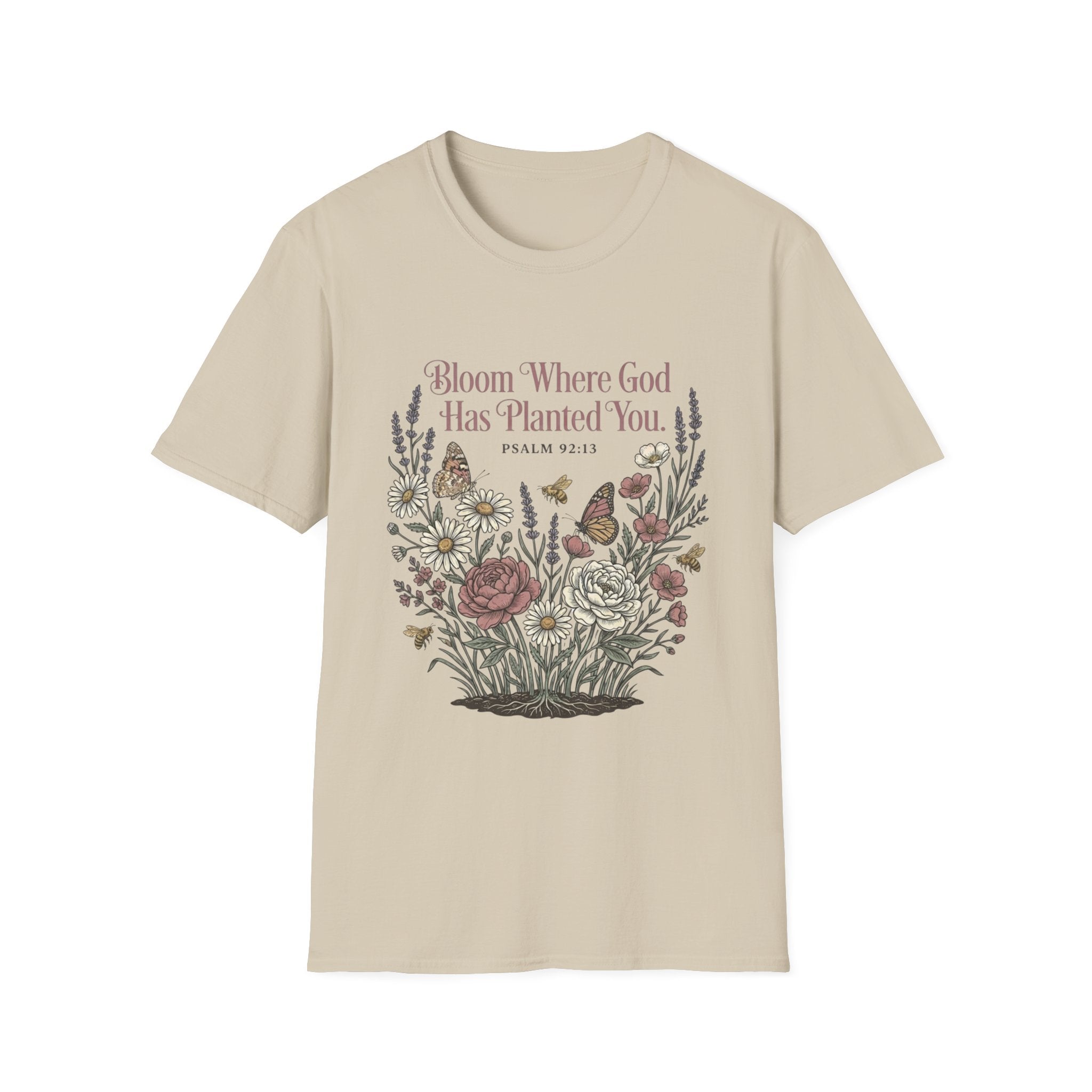 Bloom Where God T-Shirt