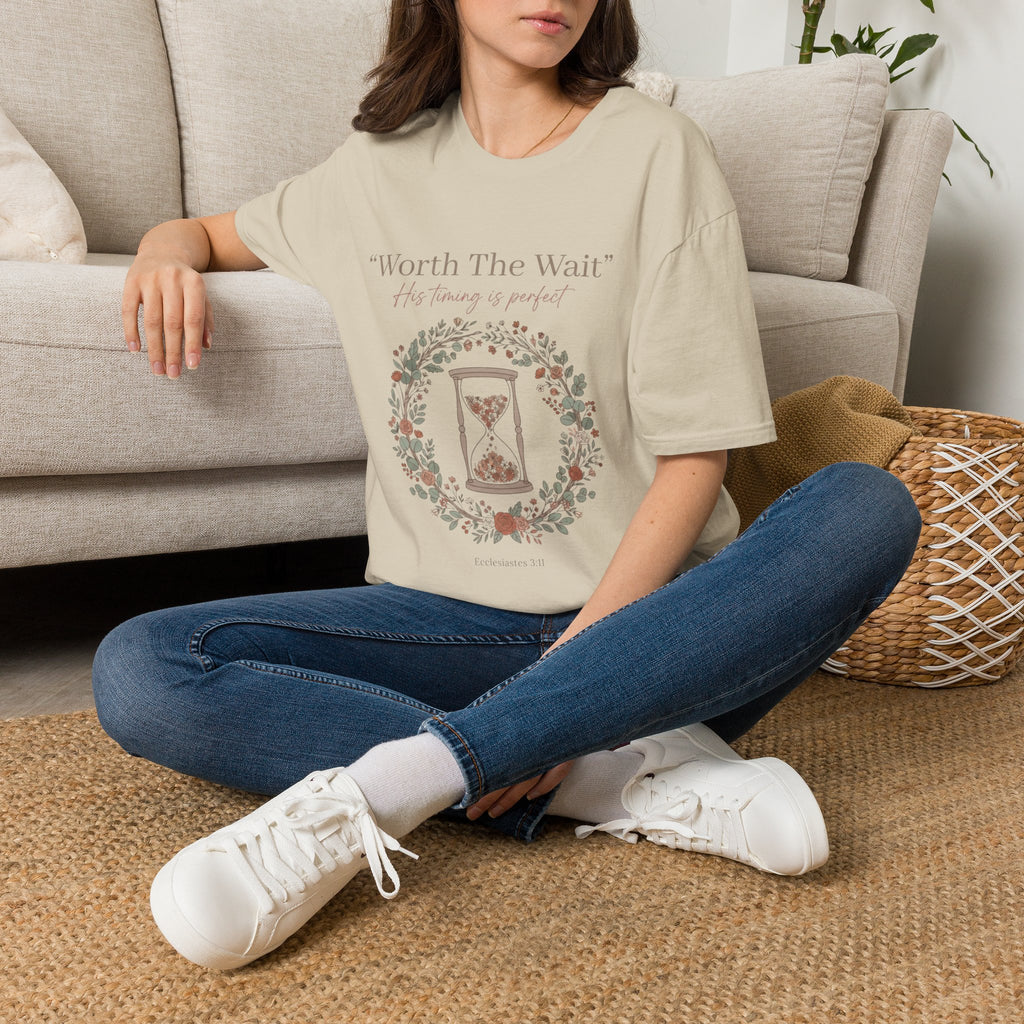 Worth The Wait Design T-Shirt