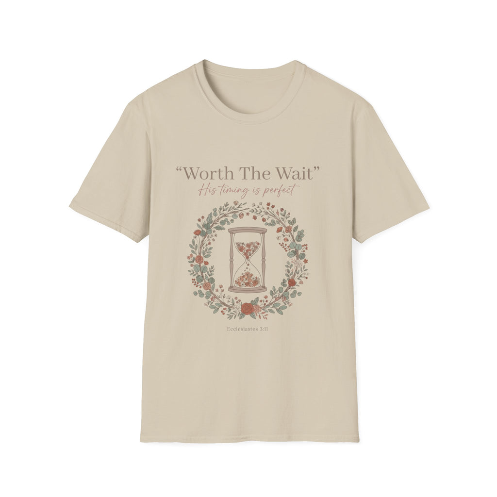 Worth The Wait Design T-Shirt