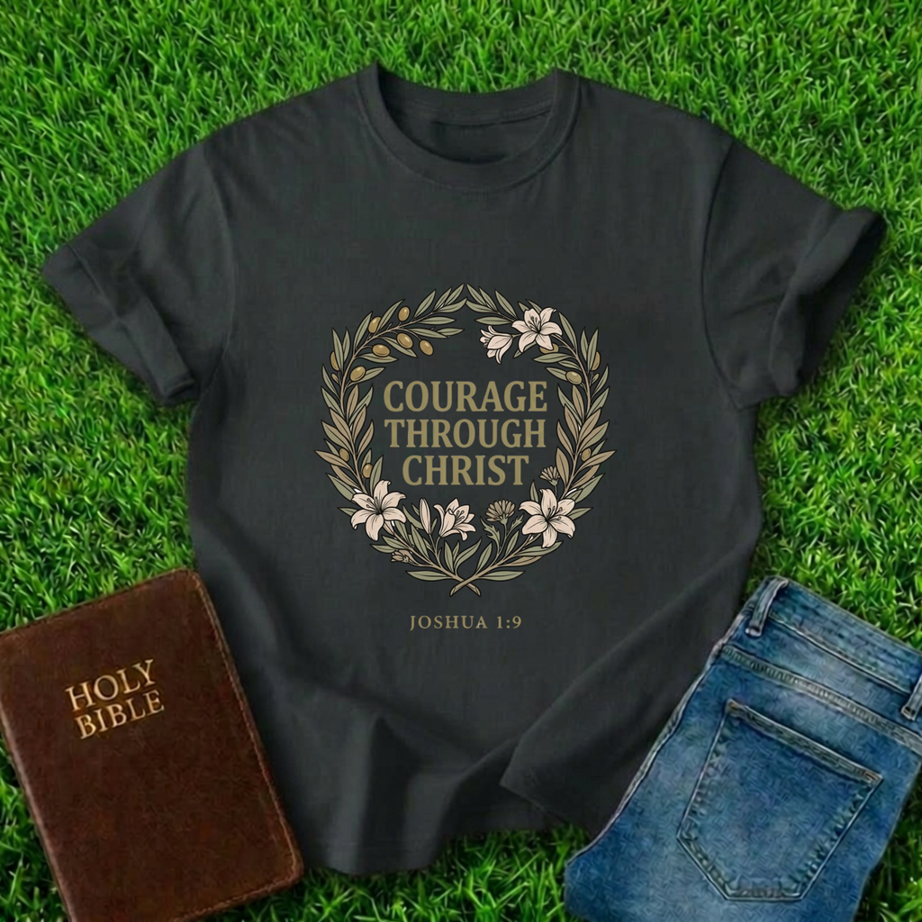 Courage Through Christ T-Shirt