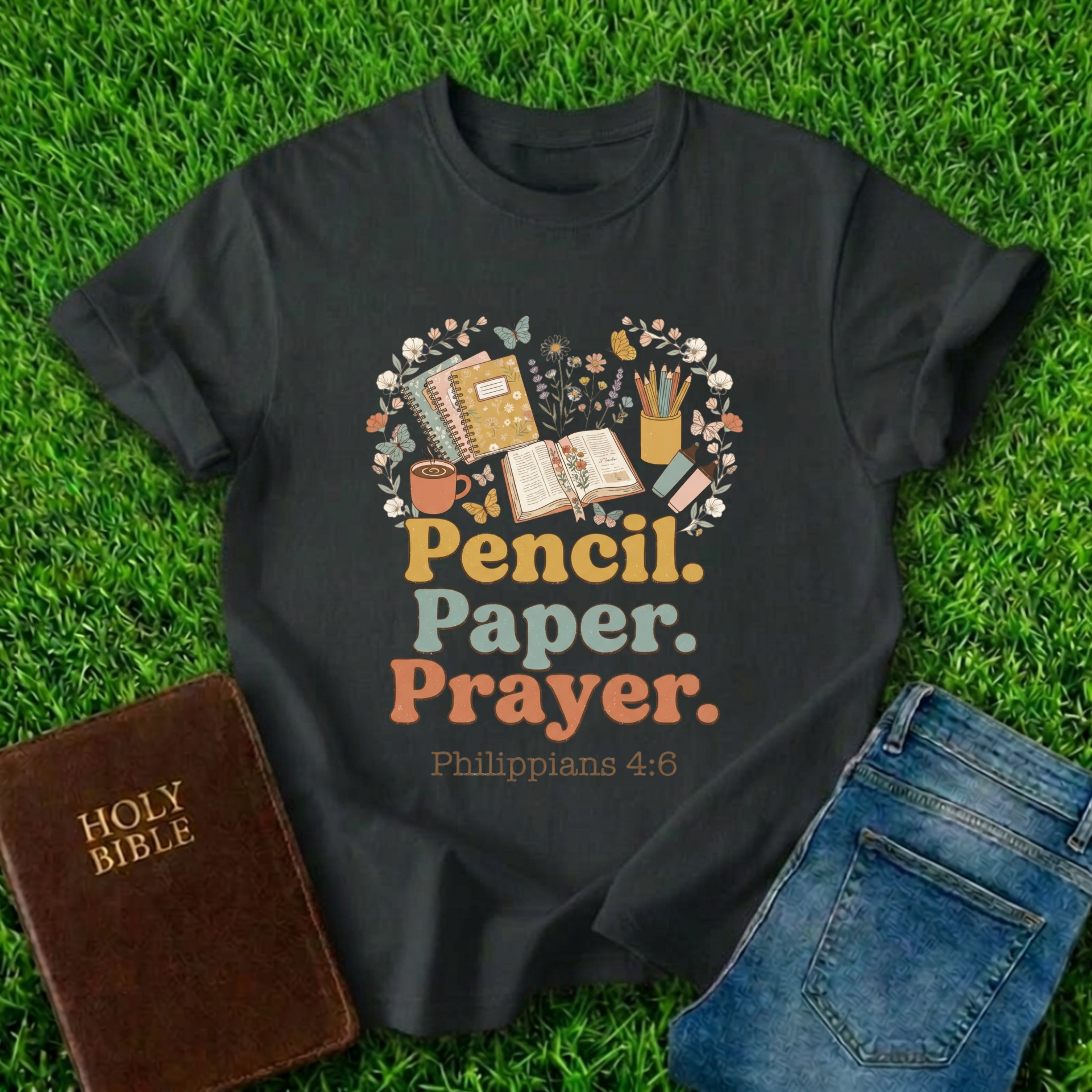Pencil Paper Prayer T-Shirt