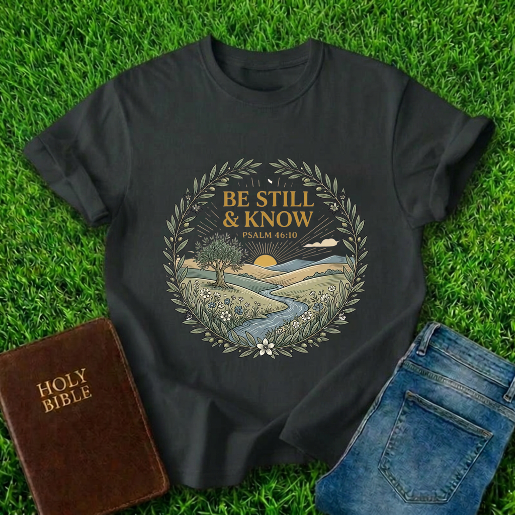 Be Still And Know Design T-Shirt