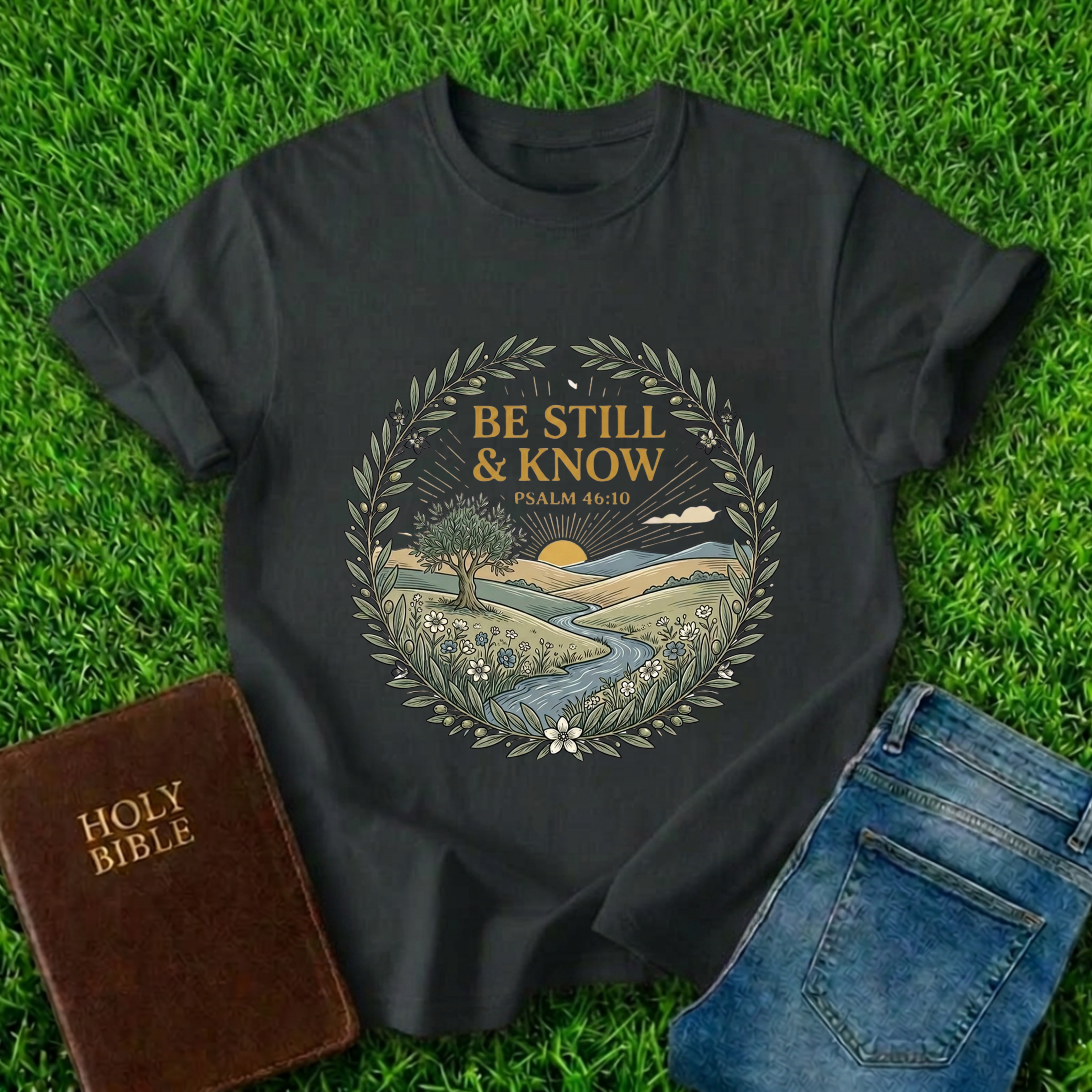 Be Still And Know Design T-Shirt