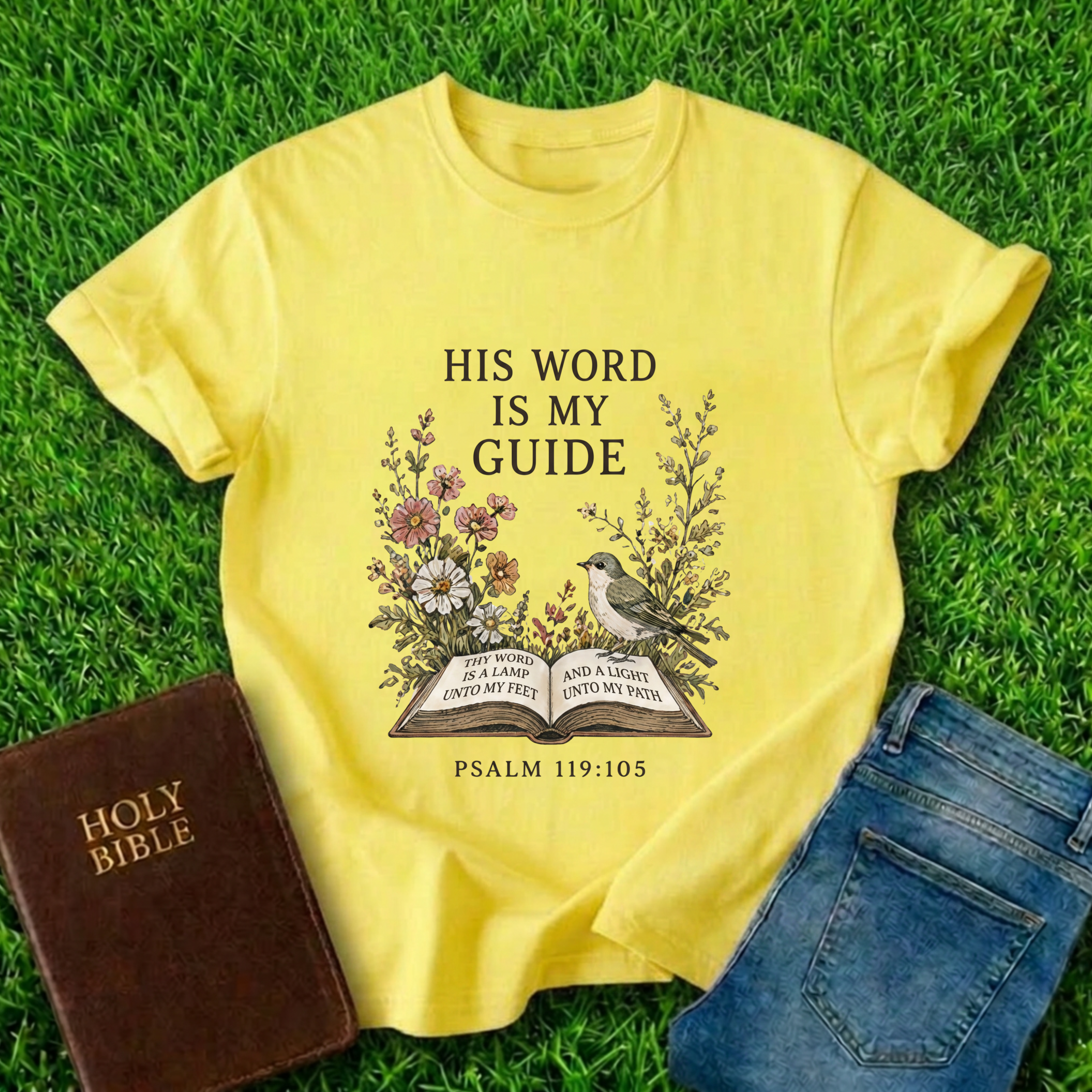 His Word Is My Guide T-Shirt