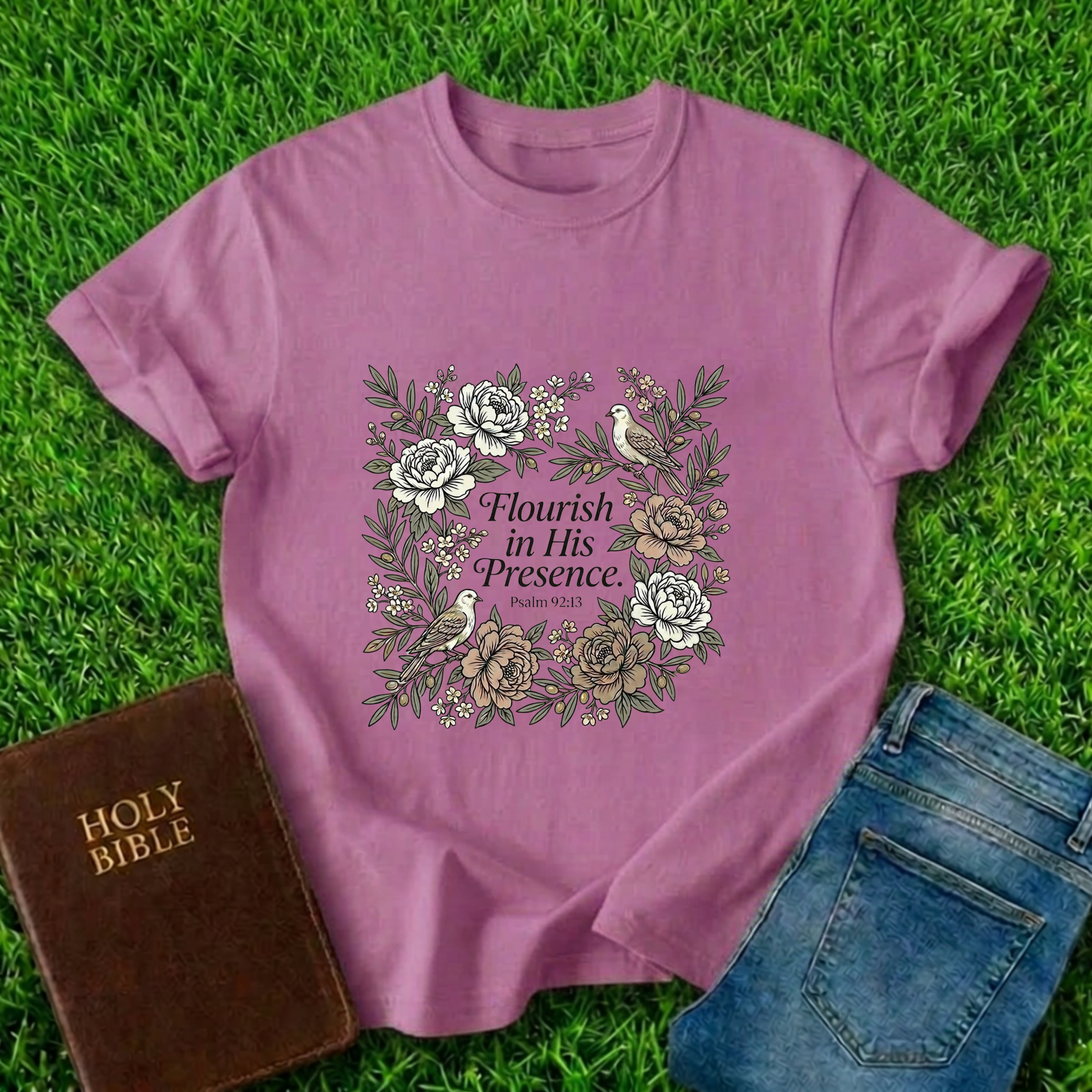Flourish In His Presence T-Shirt