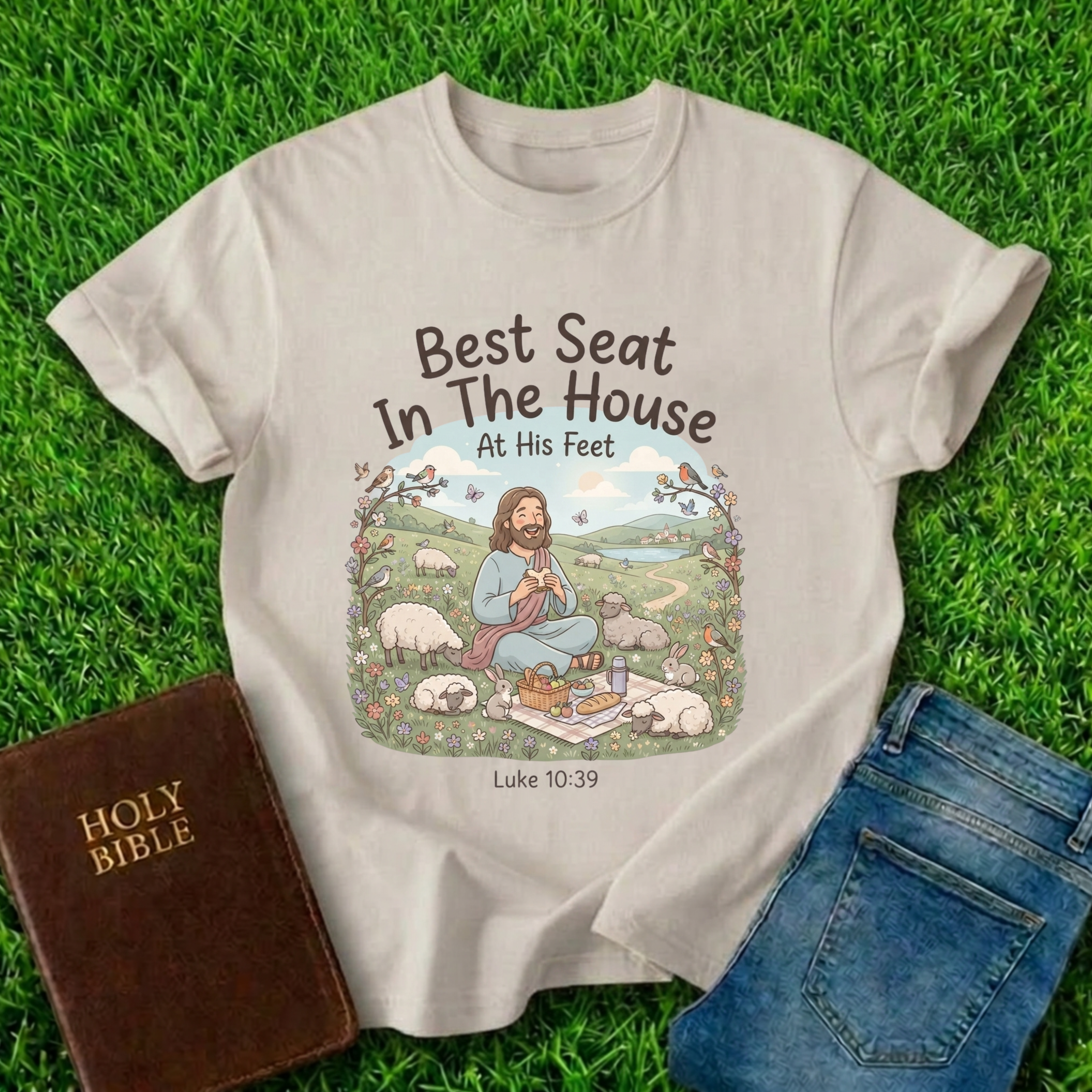 At His Feet T-Shirt