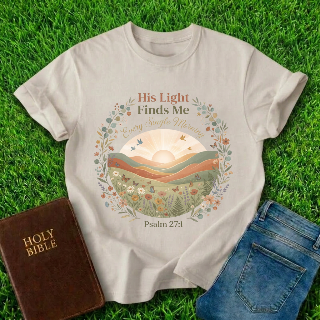 His Light Finds Me T-Shirt