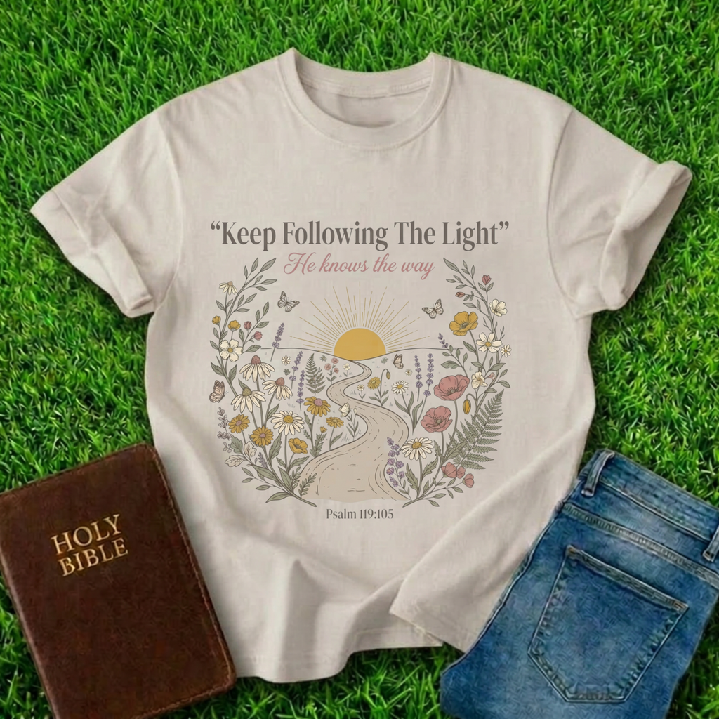 Keep Following The Light T-Shirt