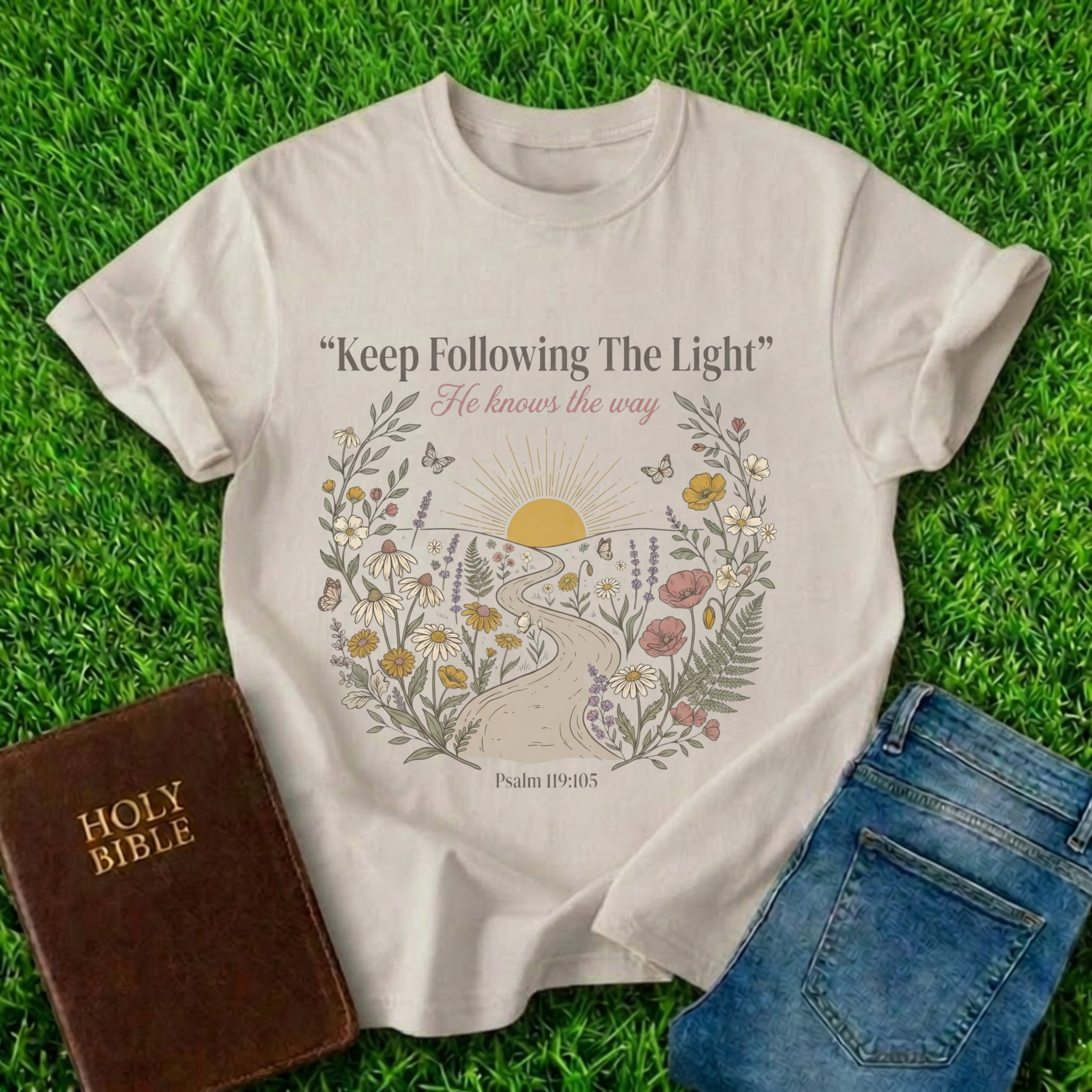 Keep Following The Light T-Shirt