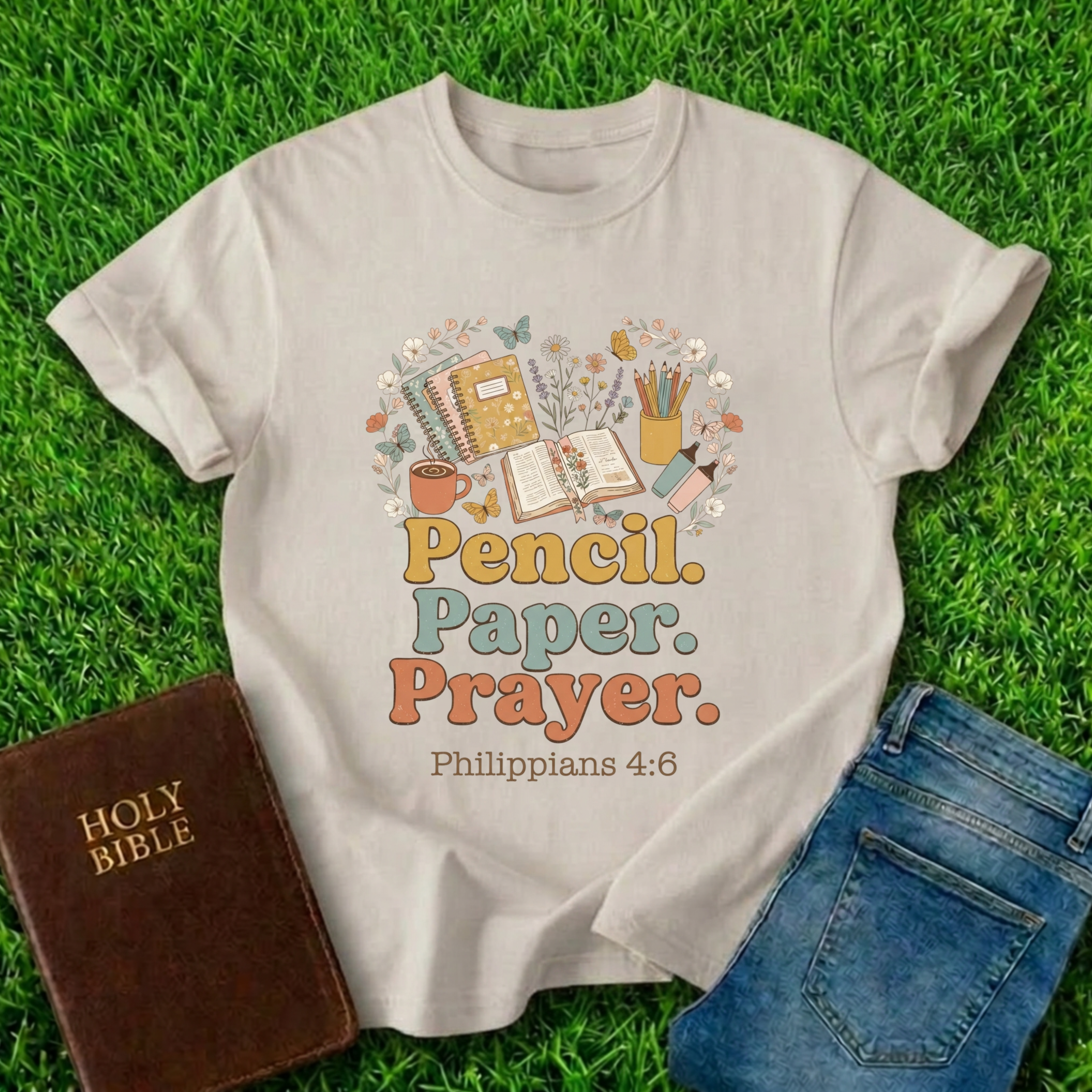 Pencil Paper Prayer T-Shirt